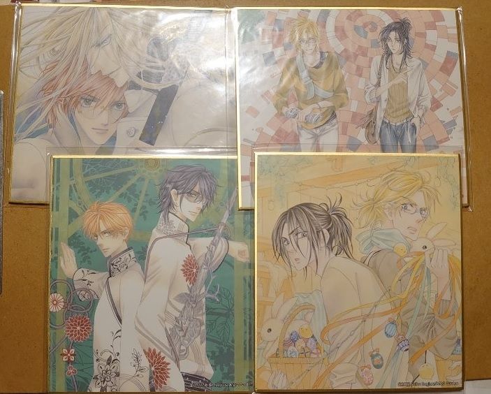 杉浦志保/冰之魔物語+銀色鑽石+終點unknown色紙