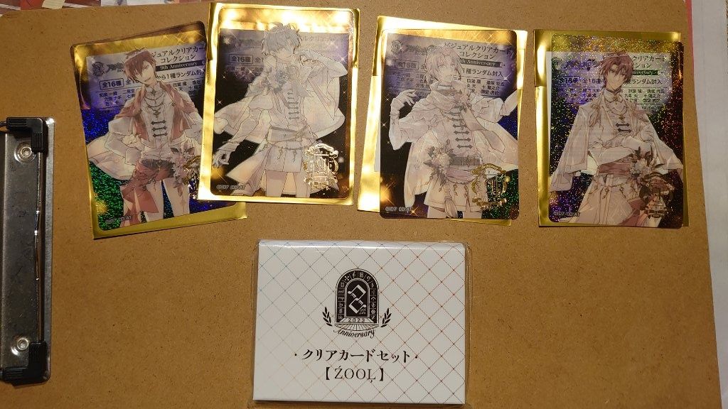 愛娜娜/ZOOL組週年透卡