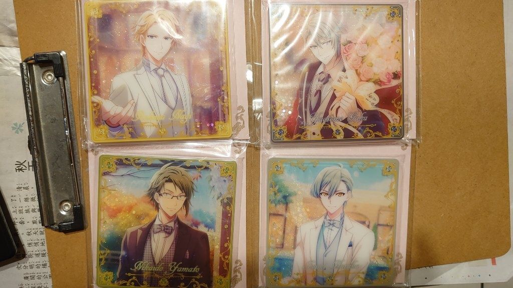 愛娜娜/流沙壓克力杯墊