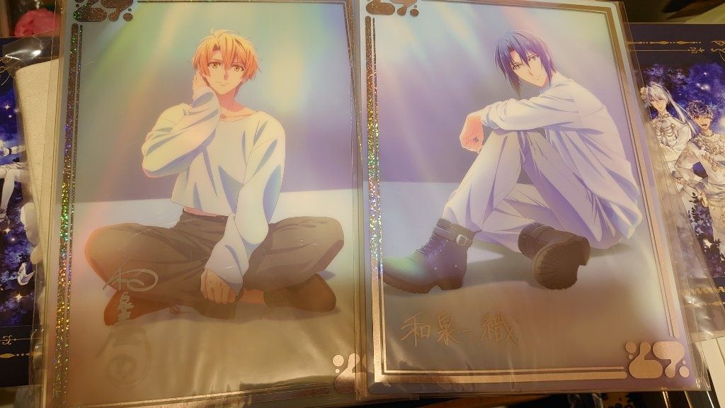 愛娜娜/和泉兄弟主體視覺卡（附壓克力保護框）