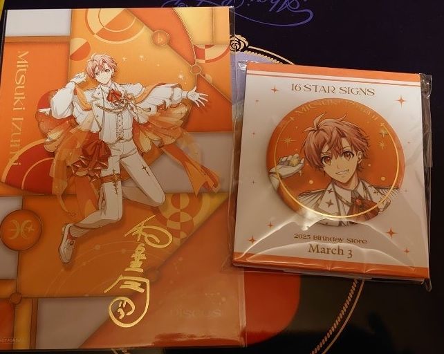 愛娜娜/三月生日商店徽章+特典卡