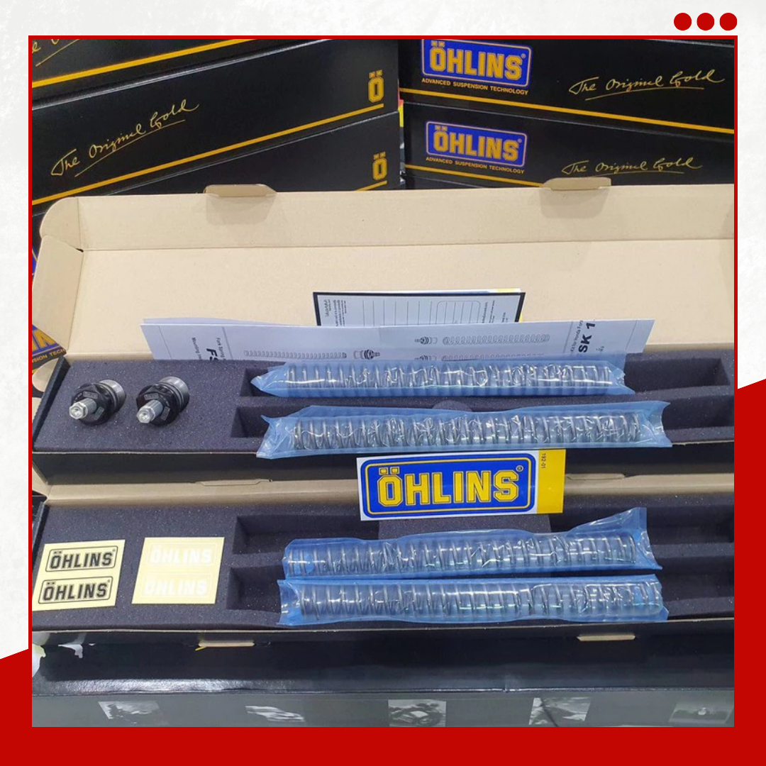 ✨熱銷中✨Ohlins FSK158 Forza350 2021-2025用 前叉套件 預載可調 歐老師