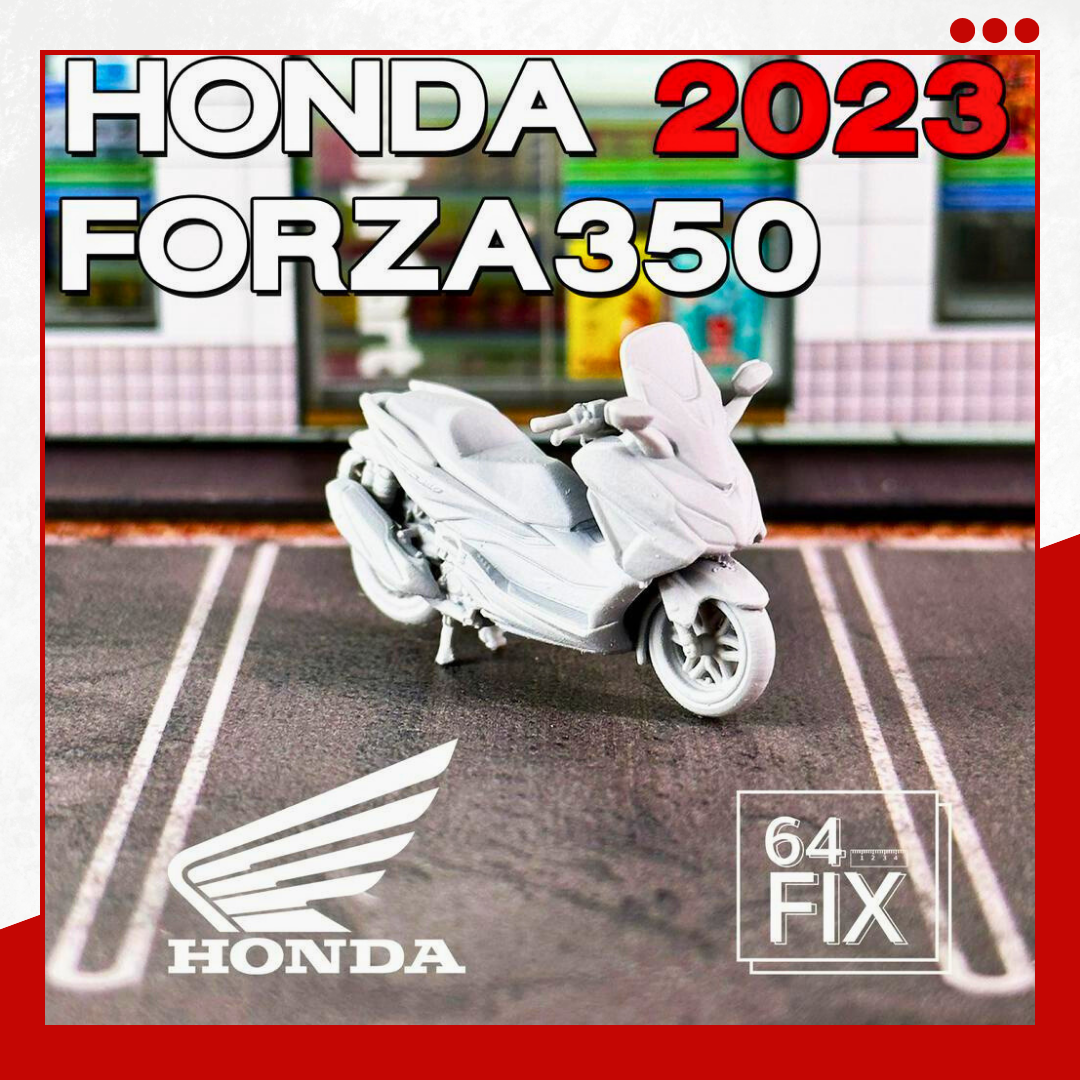 ✨熱銷中✨ 模型 本田 Honda Forza 350 微縮模型 3D列印模型 比例 1:64 樹脂