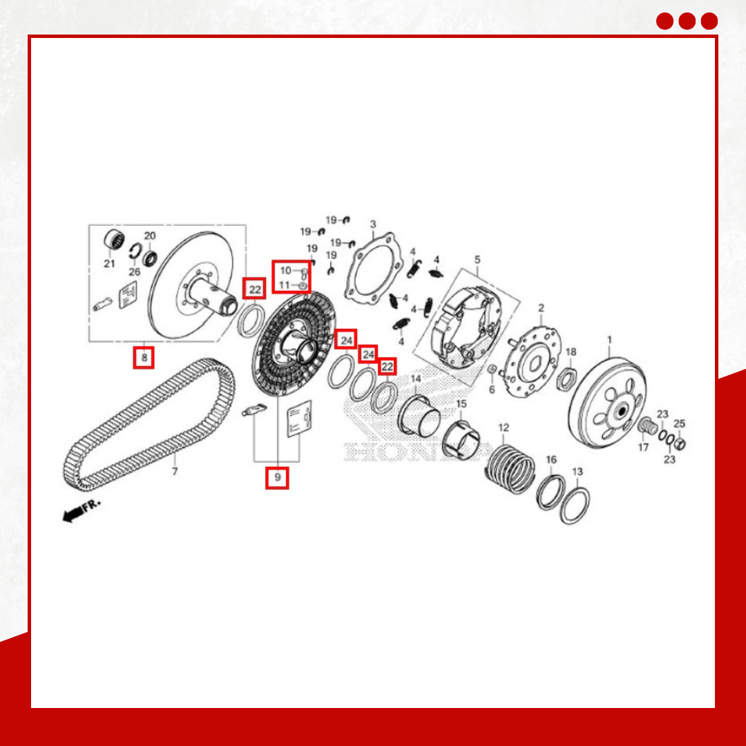 ✨熱銷中✨ HONDA FORZA350 / ADV350 開閉盤總成