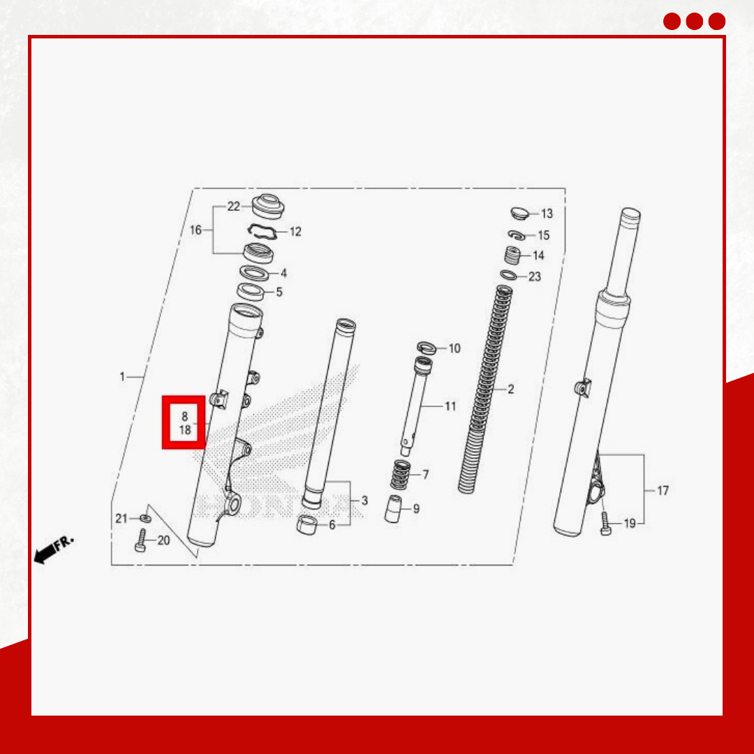 ✨熱銷中✨ HONDA 本田原廠前叉 外管 左側 右側 一車份 NSS300/FORZA/MF12