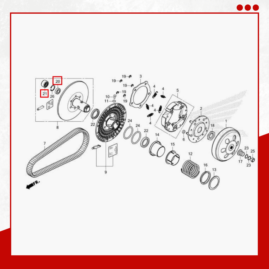 ✨熱銷中✨ NSS300 FORZA300 FORZA350 ADV350 開閉盤培林 滾針培林 滾珠培林