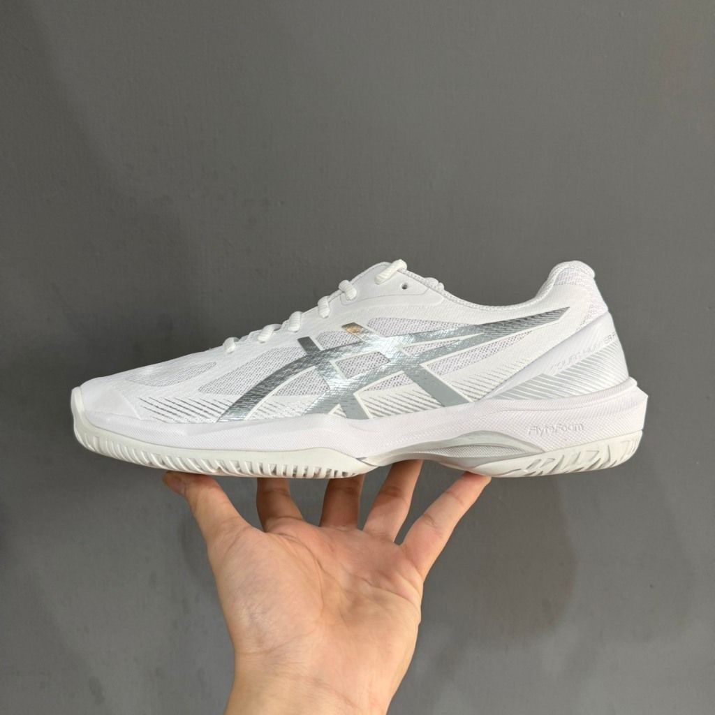 ASICS 亞瑟士 COURT HUNTER FF 室內運動 排球 羽球 羽球鞋 1072A112-102