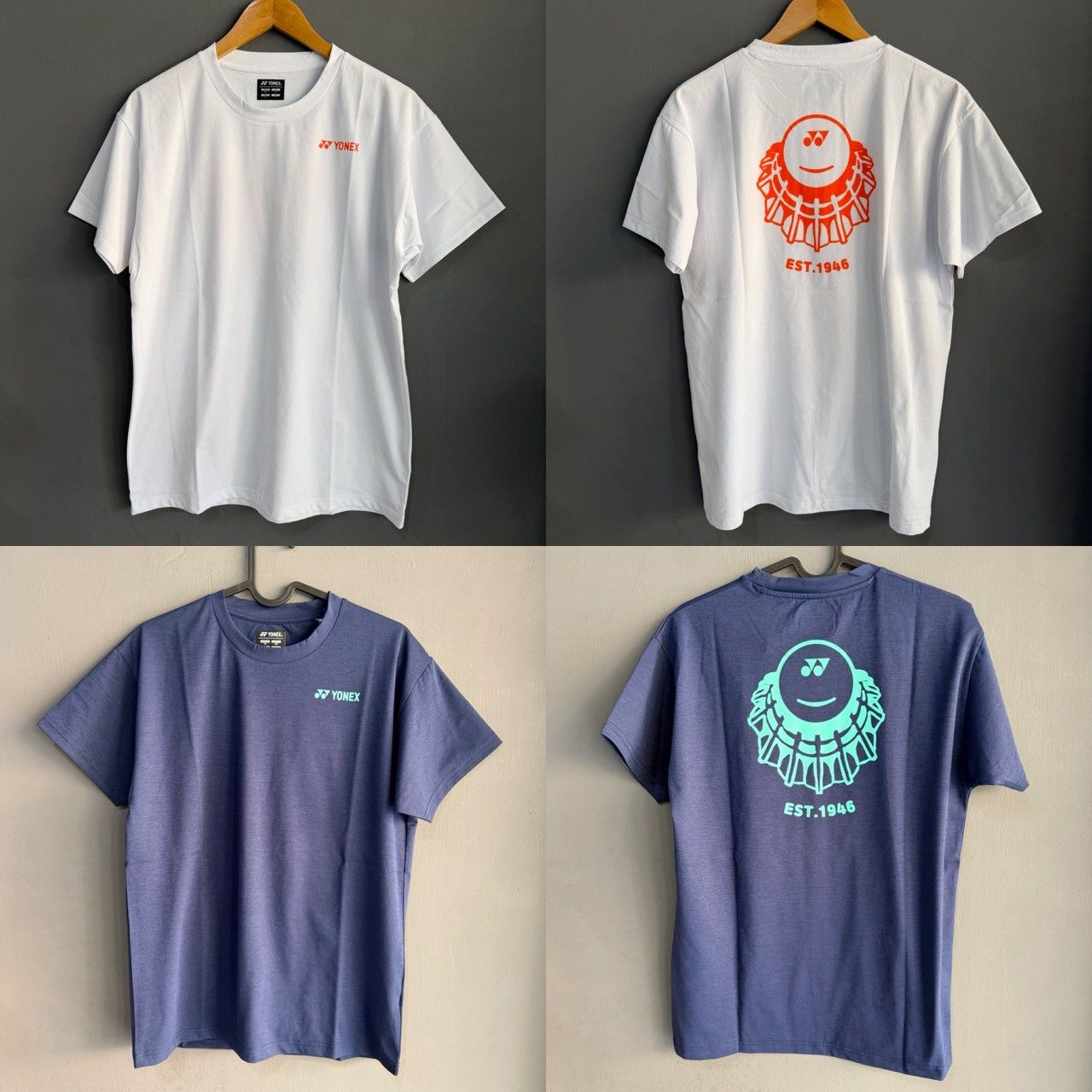 YONEX 優乃克 運動上衣 短袖 透氣 國際戰略服 親膚 穿搭 羽球 16858EX （白/深藍）