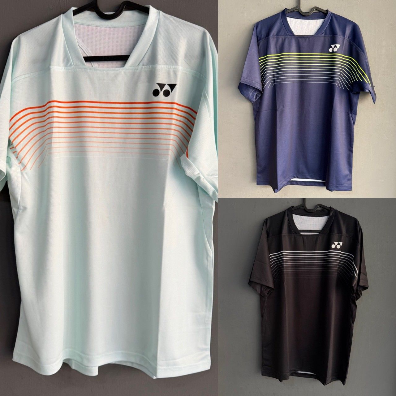 YONEX 優乃克 運動上衣 短袖 國際戰略服 親膚 透氣 10727EX （黑/深藍/冰藍）