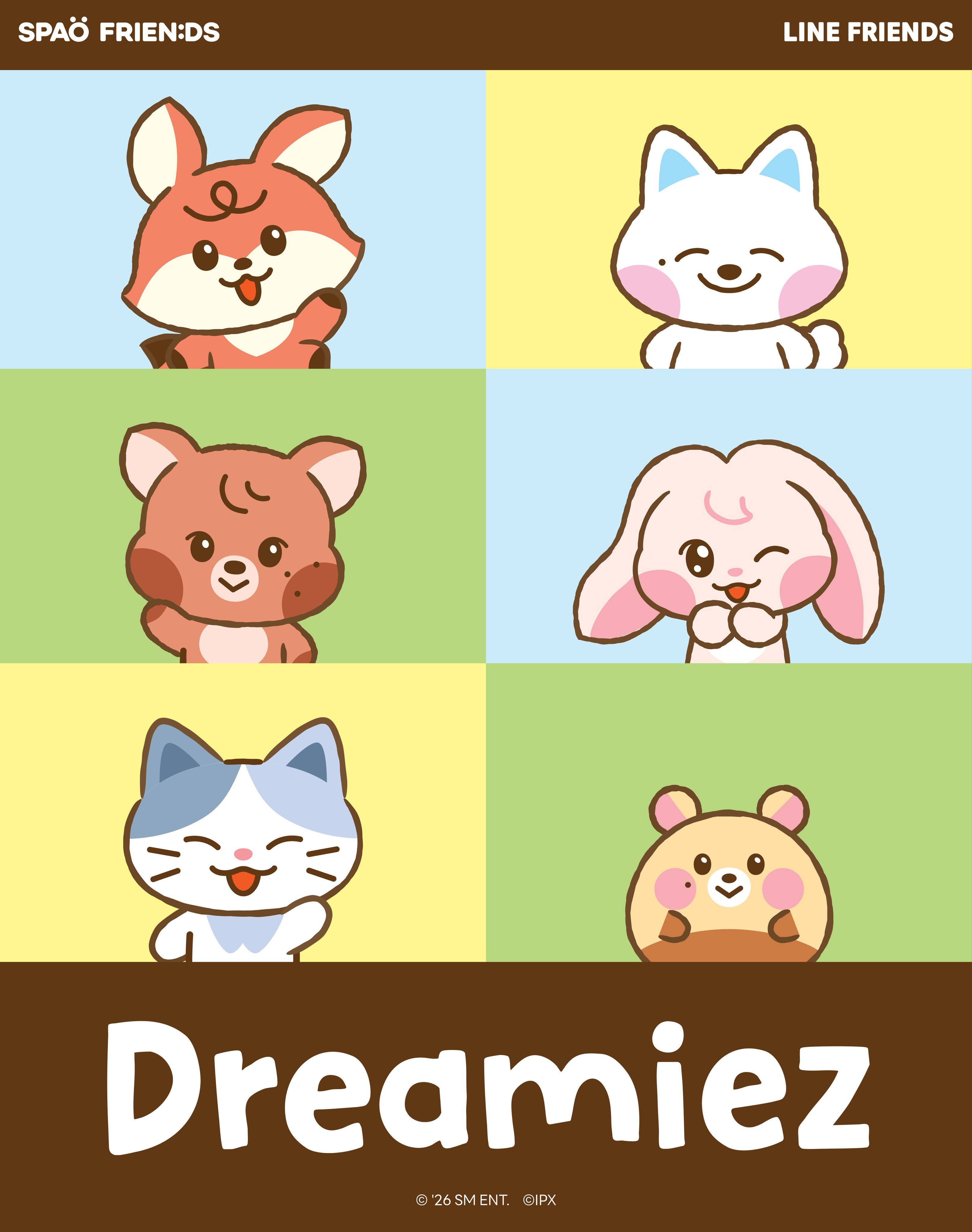 SPAOxDreamiez-短袖 T 恤｜