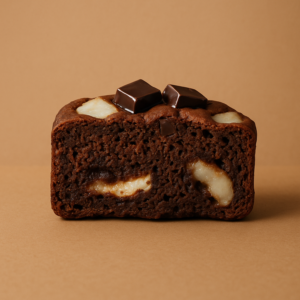 濃巧白玉布朗尼（8片）Double-Choc Mochi Brownie