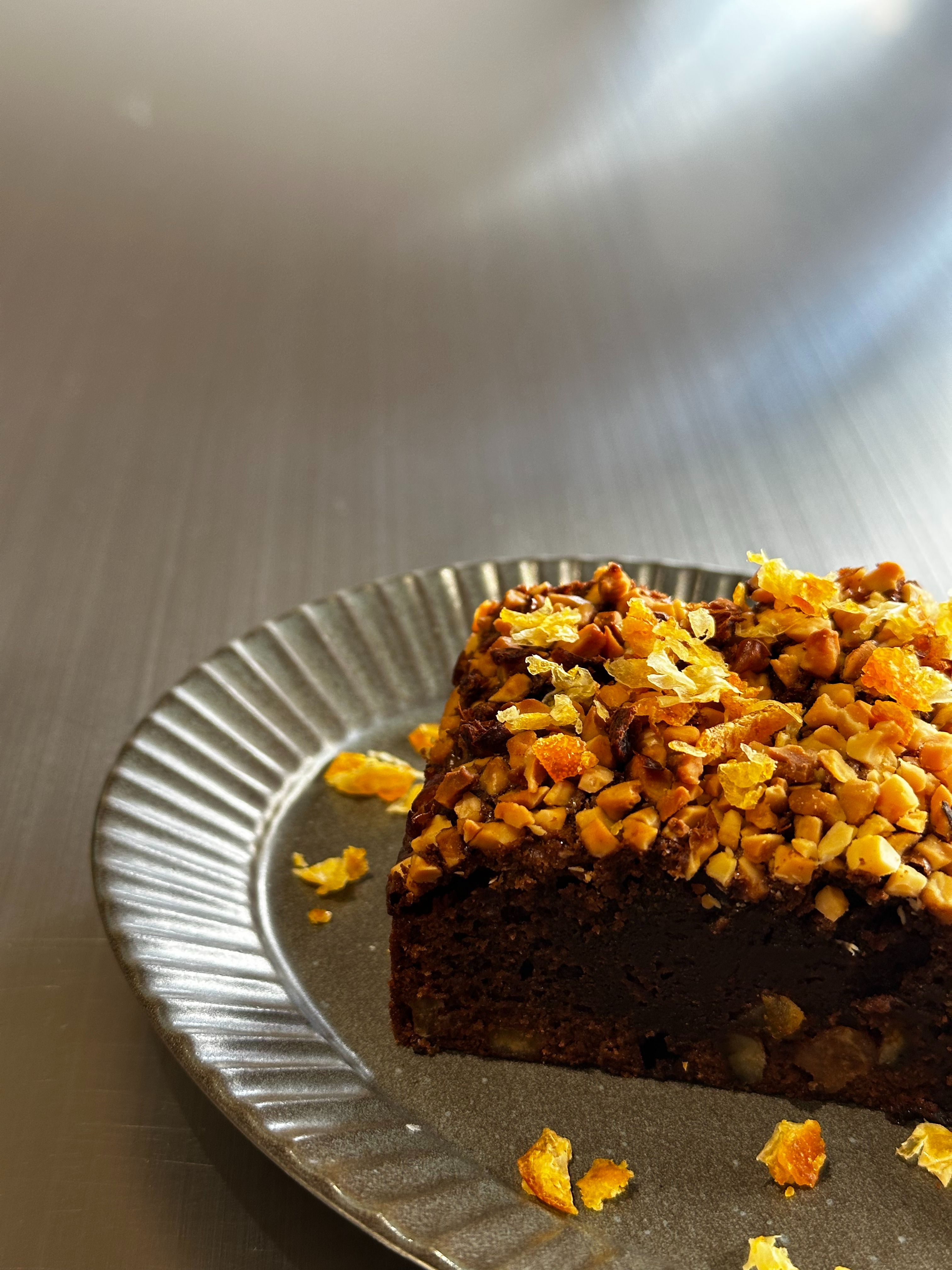 柑橘脆果布朗尼（8片）Candied Orange with Almond Brownie