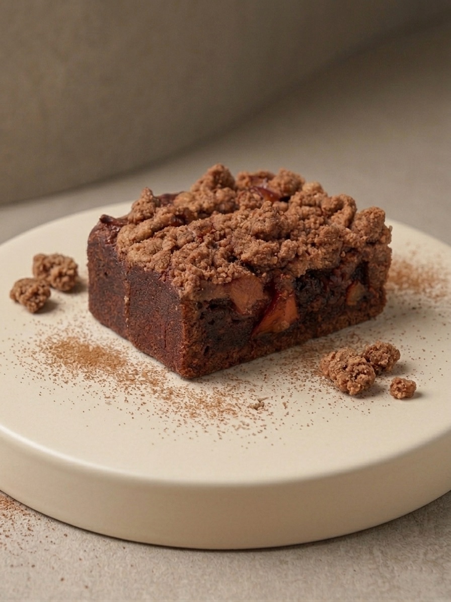 烤蘋果肉桂布朗尼（8片）Cinnamon Apple Crumble Brownie