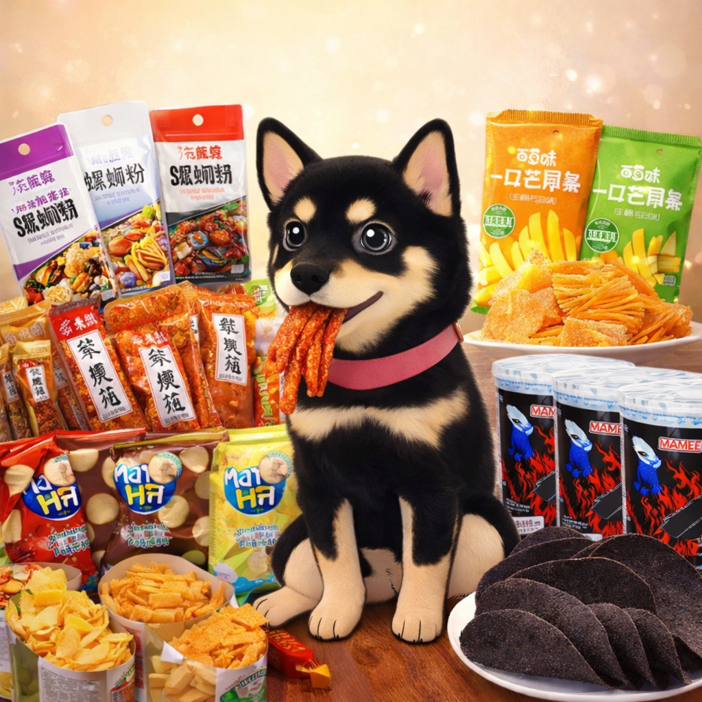 零食區-草莓乾-藕片-面巾-貢菜