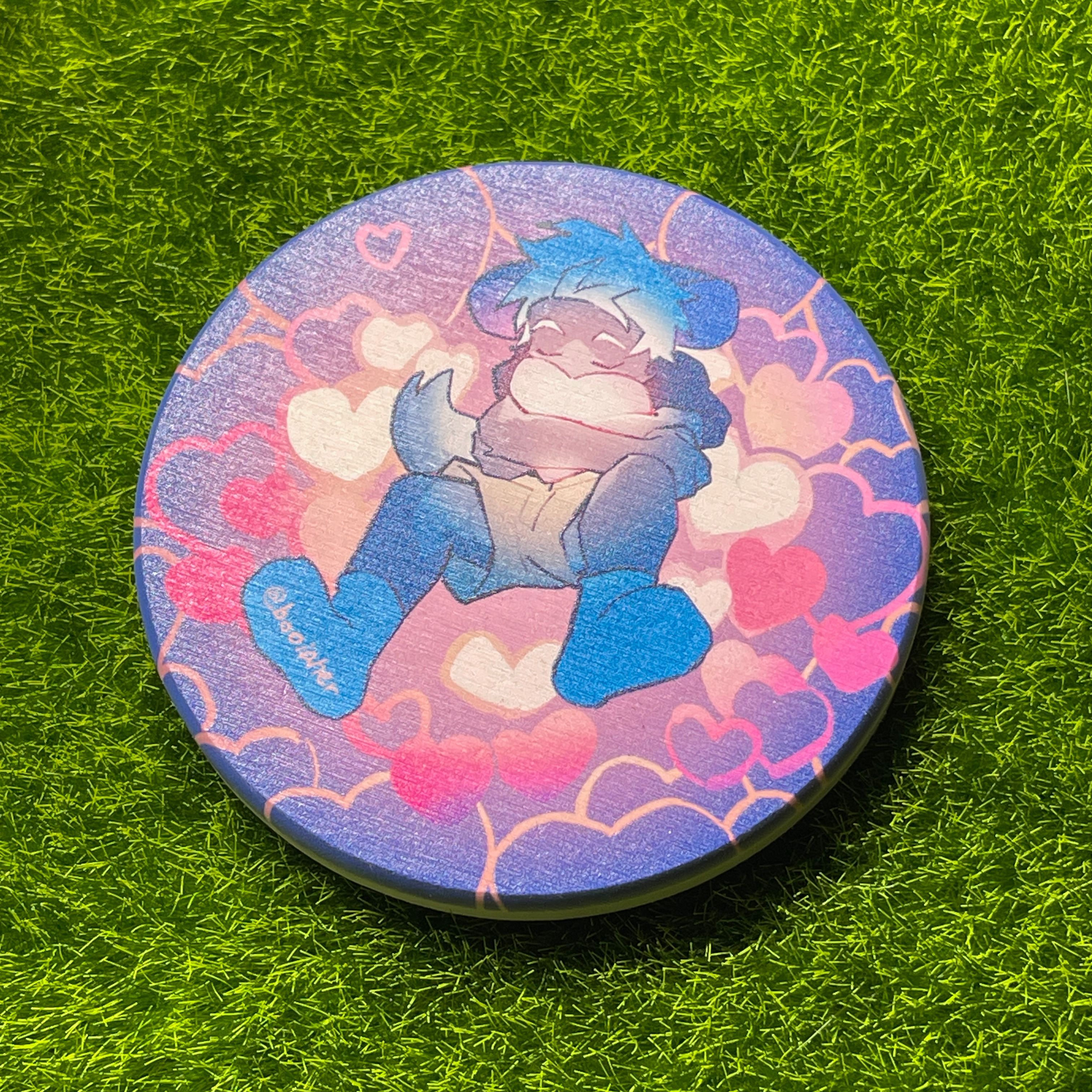 硅藻土吸水杯墊｜絨絨之愛