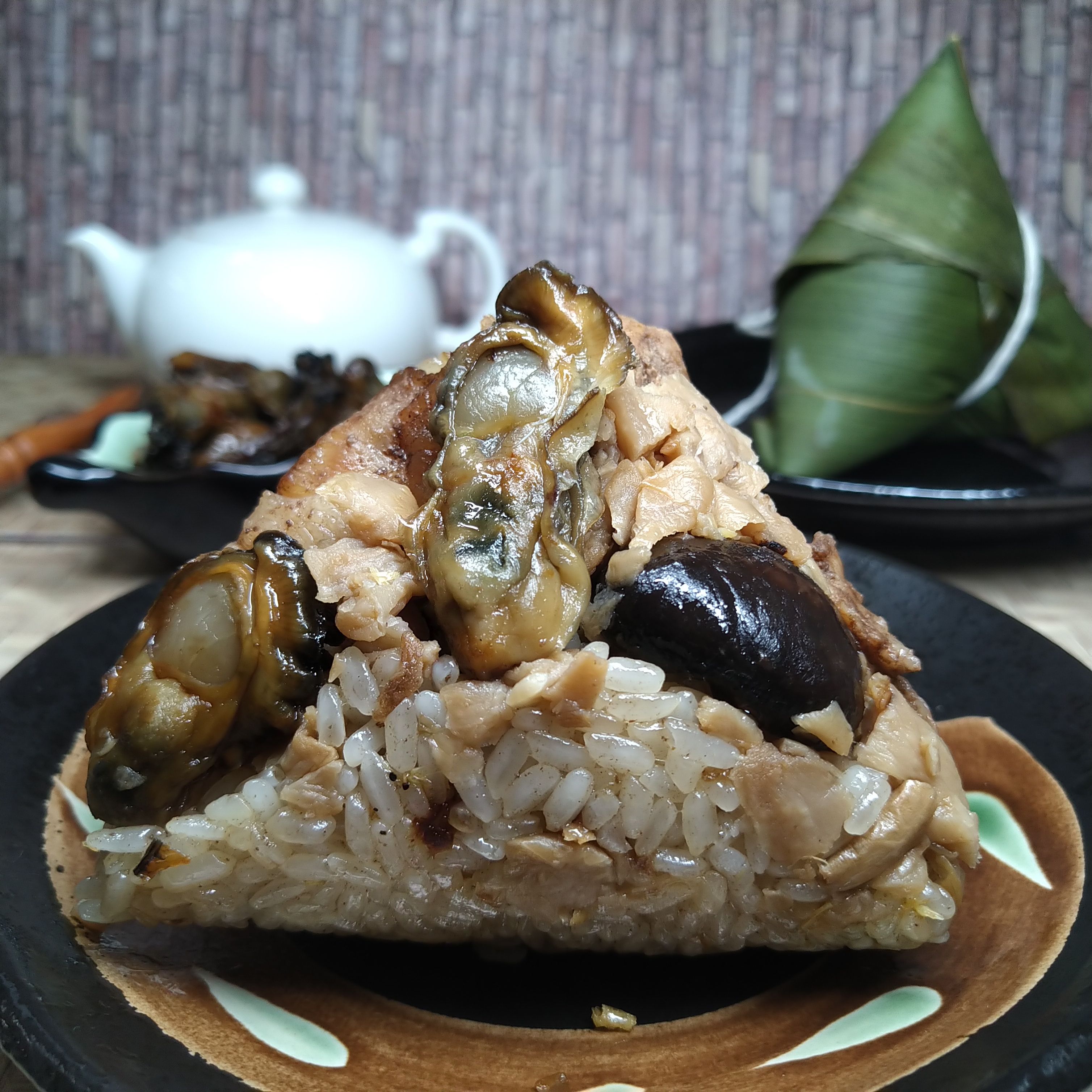 【粿之世家】蚵乾肉粽   （傳統粽/古早味肉粽/蚵乾粽/端午粽/古早味端午粽/北部粽/端午送禮/海味入粽）
