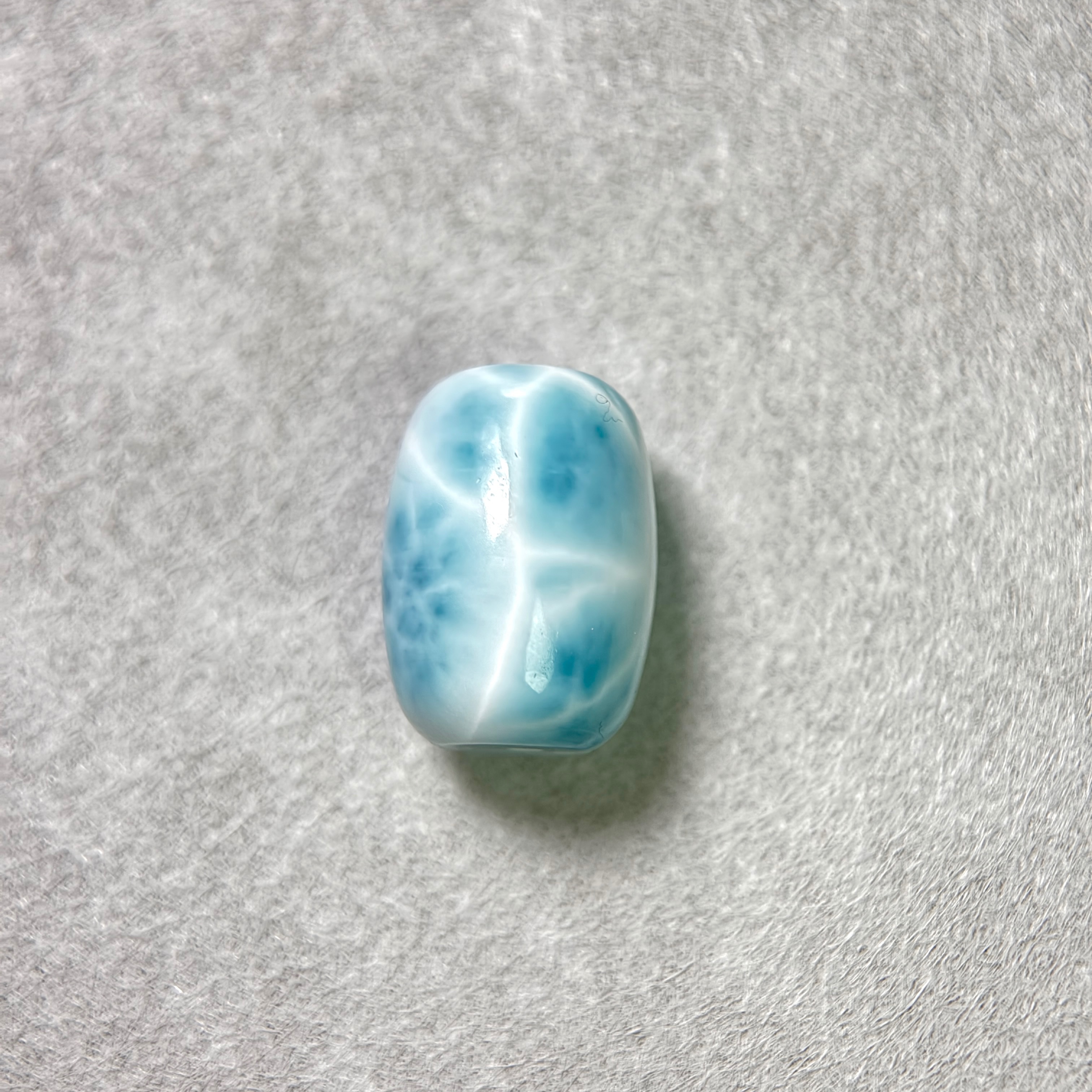 精品拉利瑪海紋石桶珠