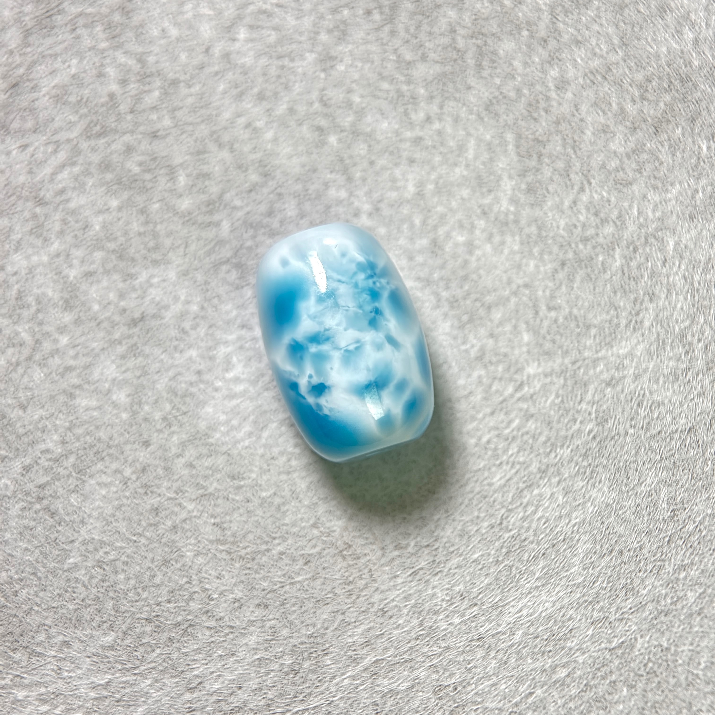 精品拉利瑪海紋石桶珠