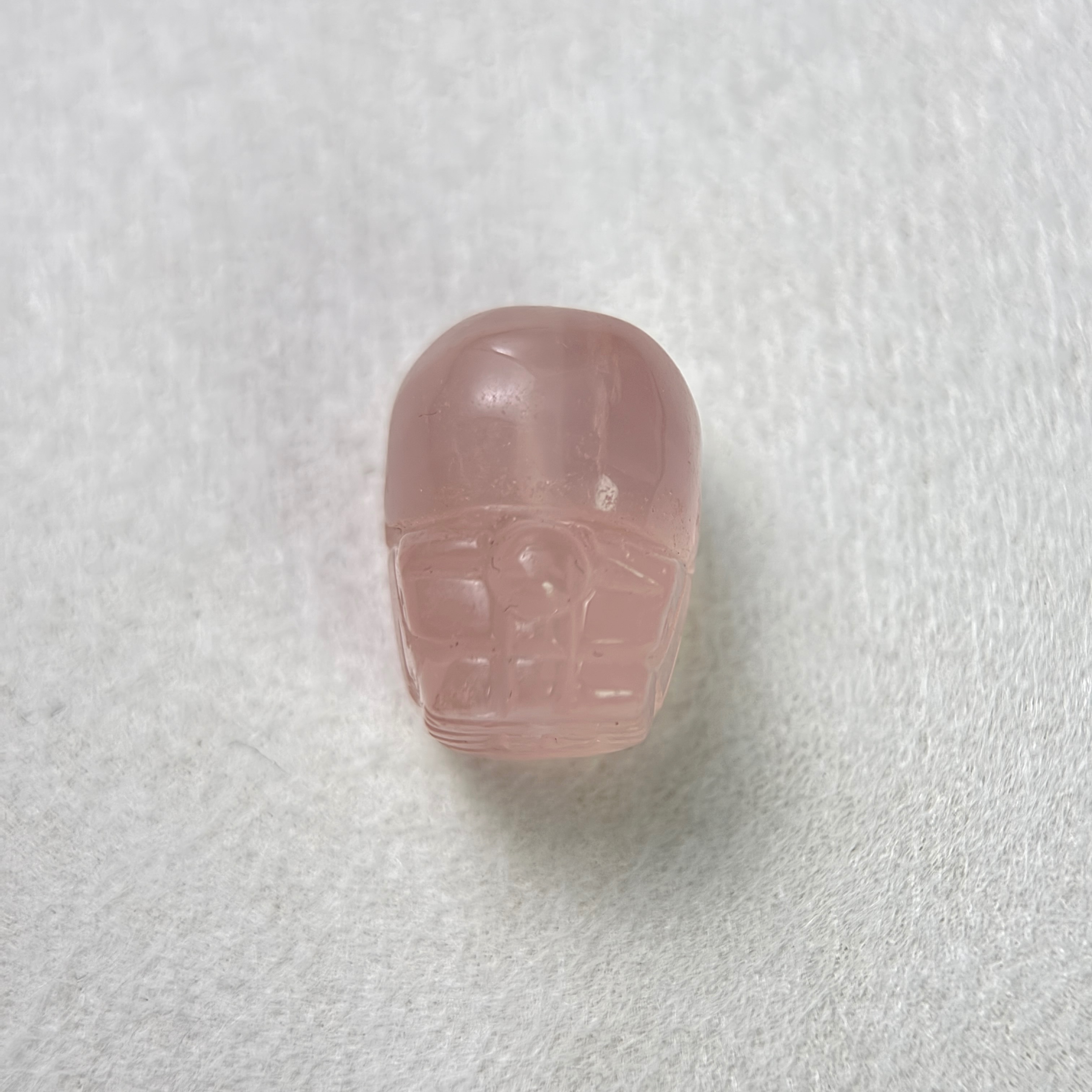 粉晶 貔貅雕件