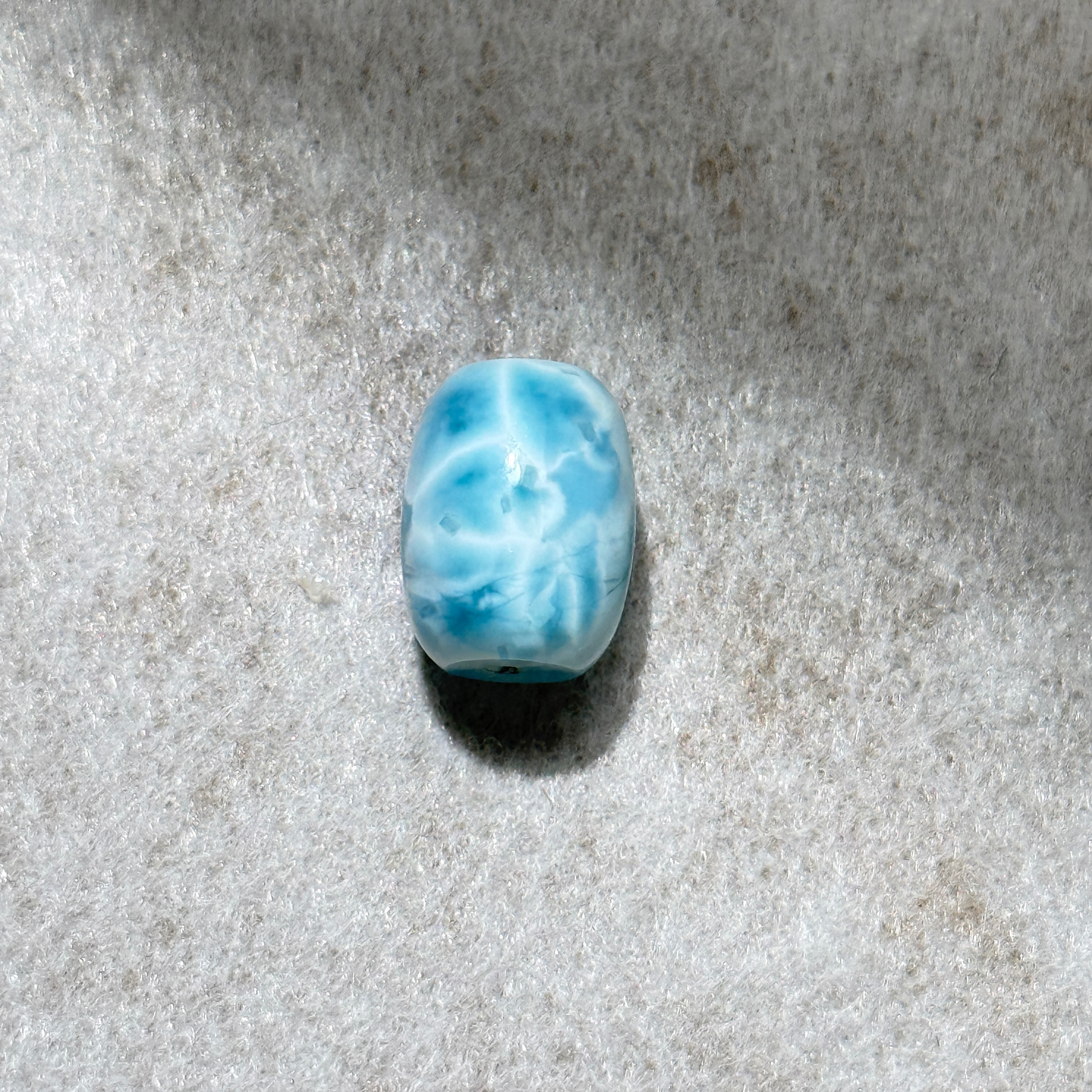 精品拉利瑪海紋石桶珠