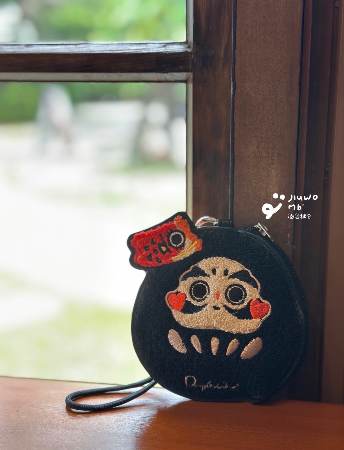 酒窩麵包｜鯉魚旗達摩福神皮套 悠遊卡 識別證 零錢包 皮套