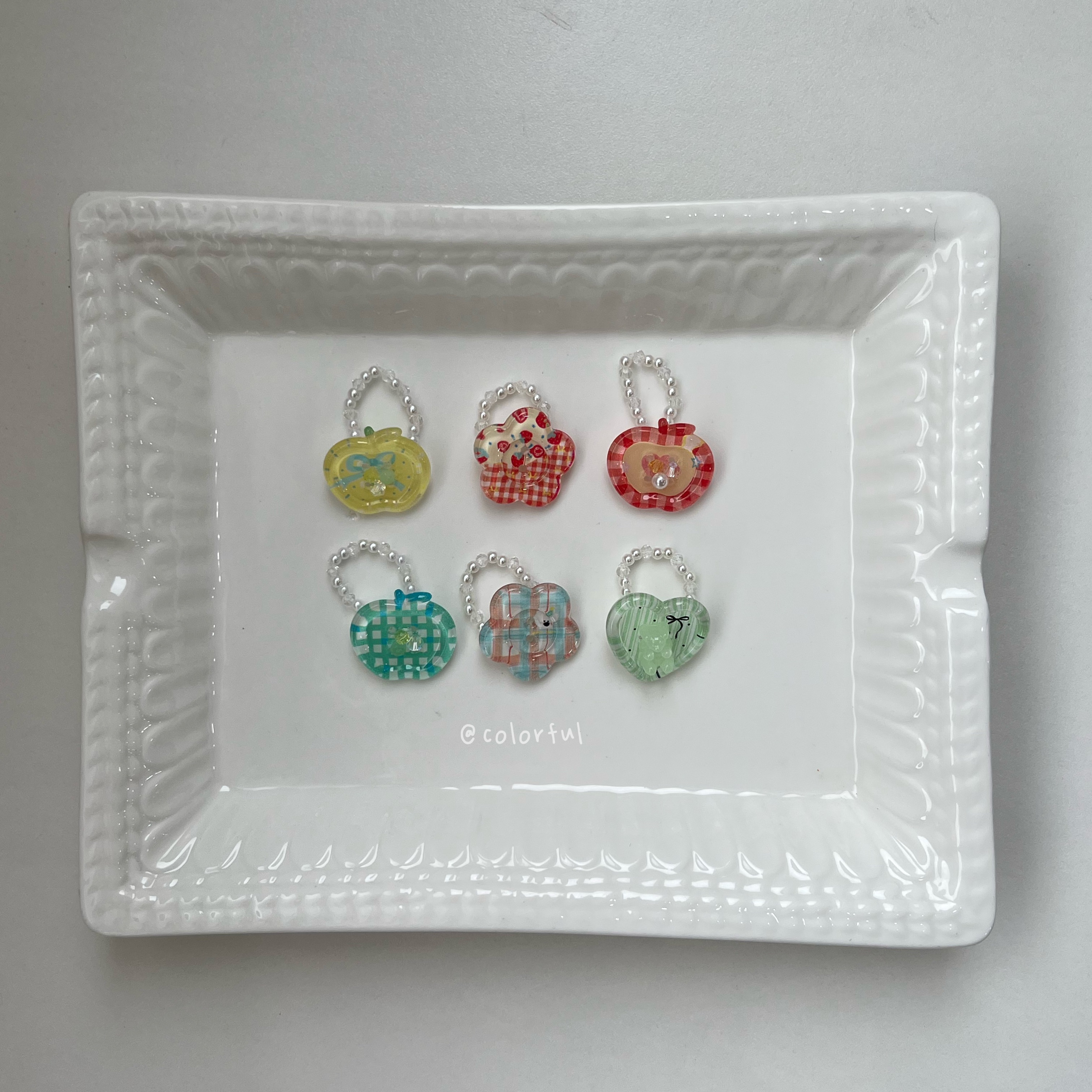 串珠戒指 鈕扣造型 飾品｜ 大鈕扣戒指εїз🍎