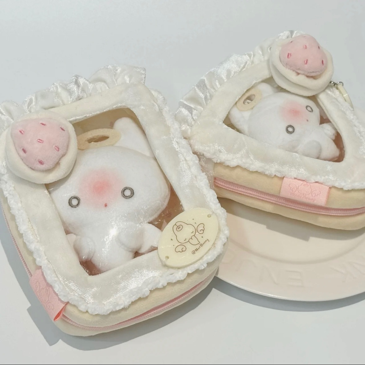 【預購 1/26提前截團】10cm白草莓蛋糕娃包