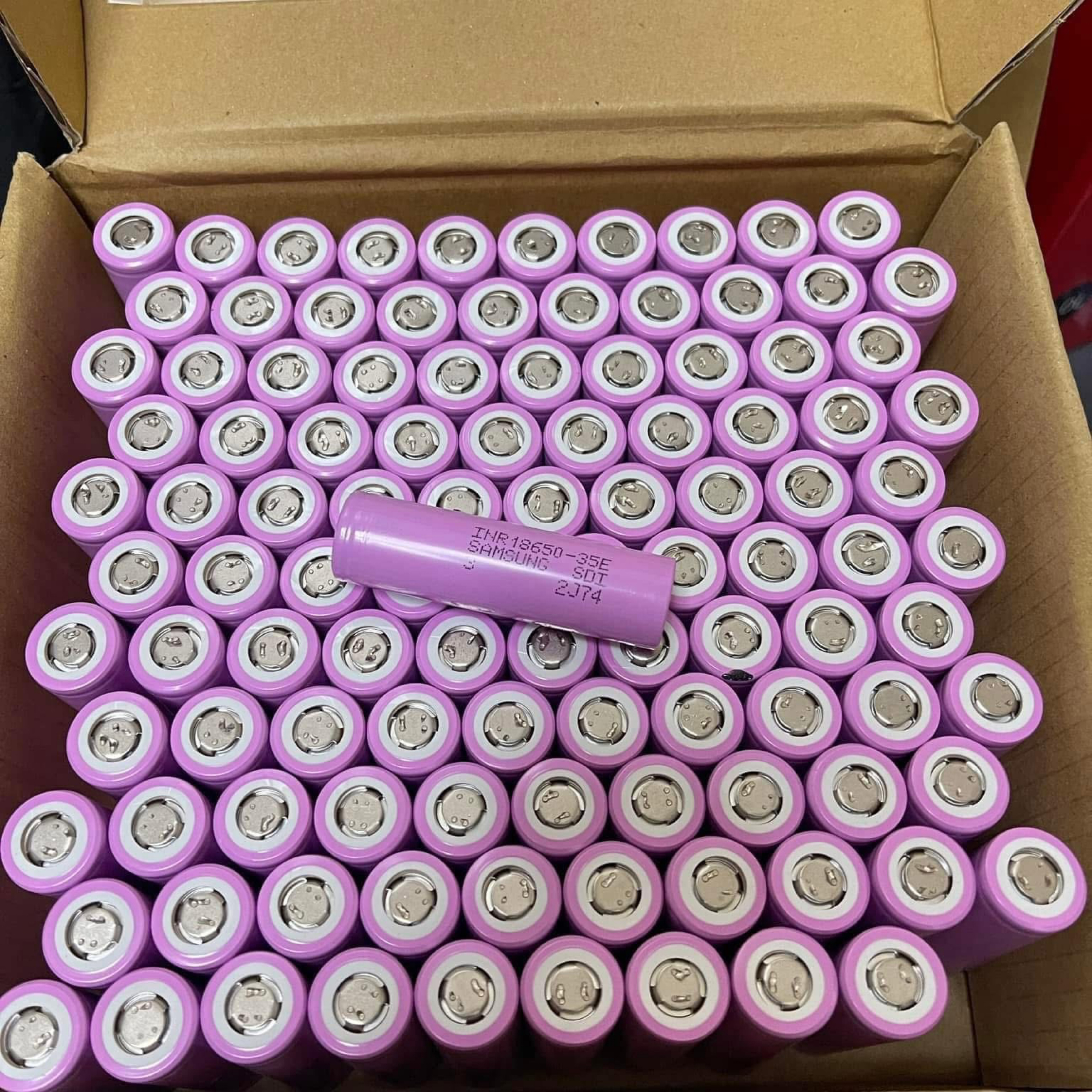 永續電池 全新18650 拆機 韓製三星 3500mAh 未循環電池芯 保證正品 35E 鋰電池 電動車電池 18650