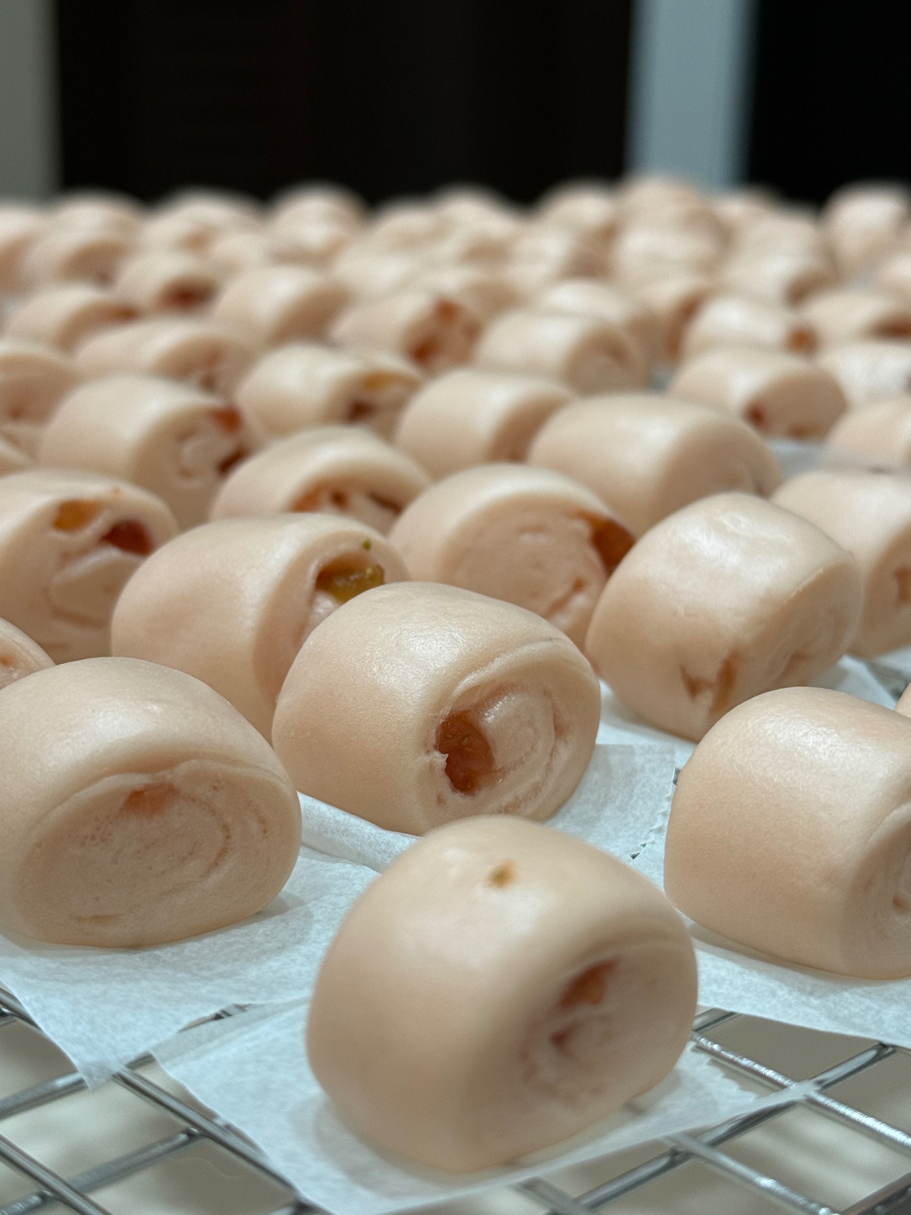 草莓日式鮮乳一口小饅頭