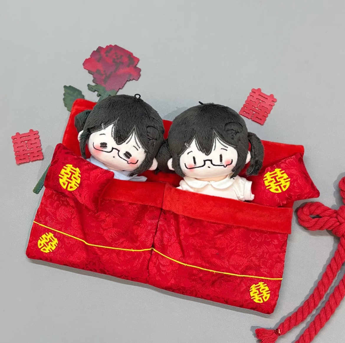 【預售】【4月中旬後出貨】10cm雙人喜床🧧