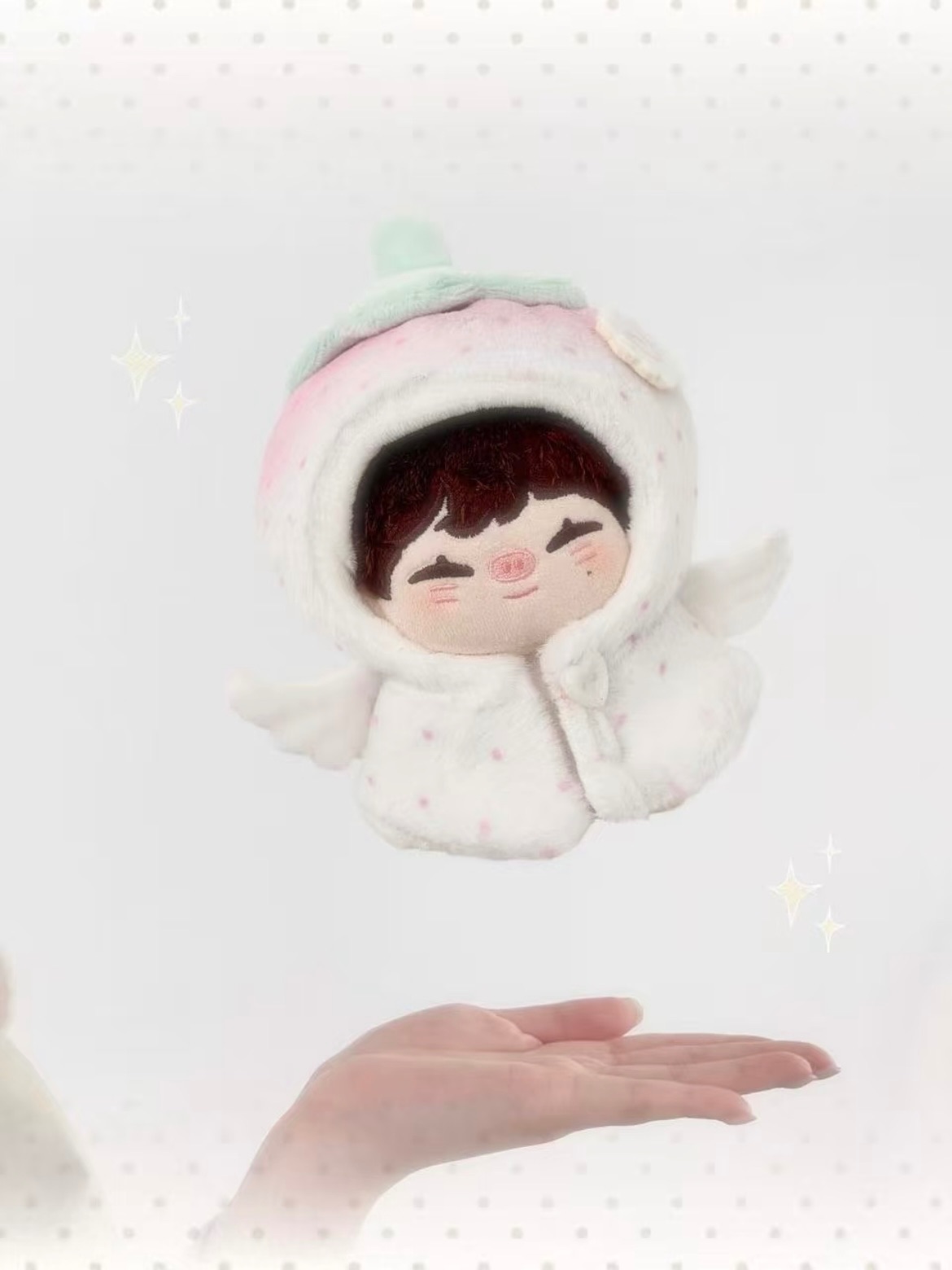 【預售】【5月出貨】莓好小天使系列：草莓睡袋＆草莓天使娃衣👼🏻🍓10cm