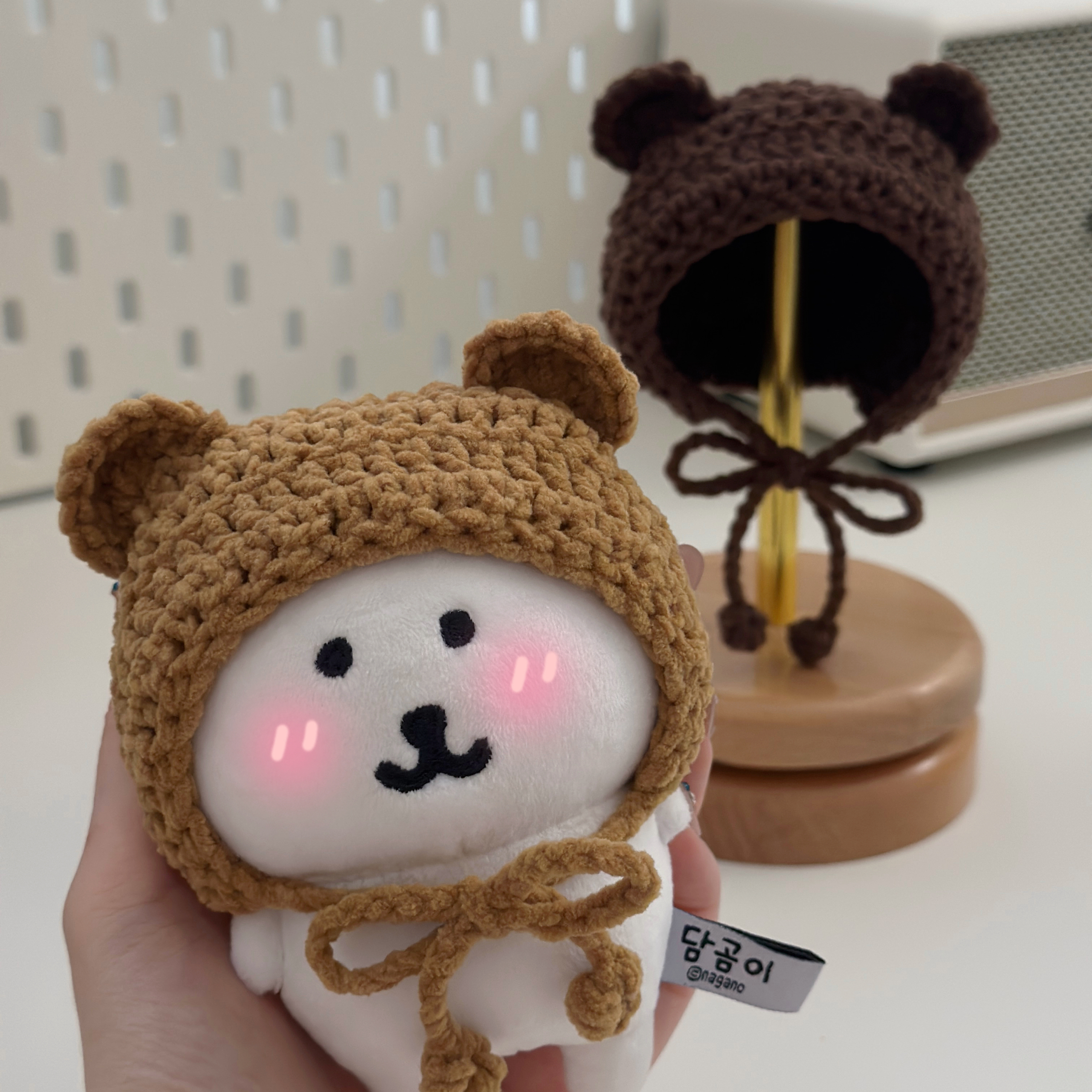 🐻熊熊頭套/10cm娃衣