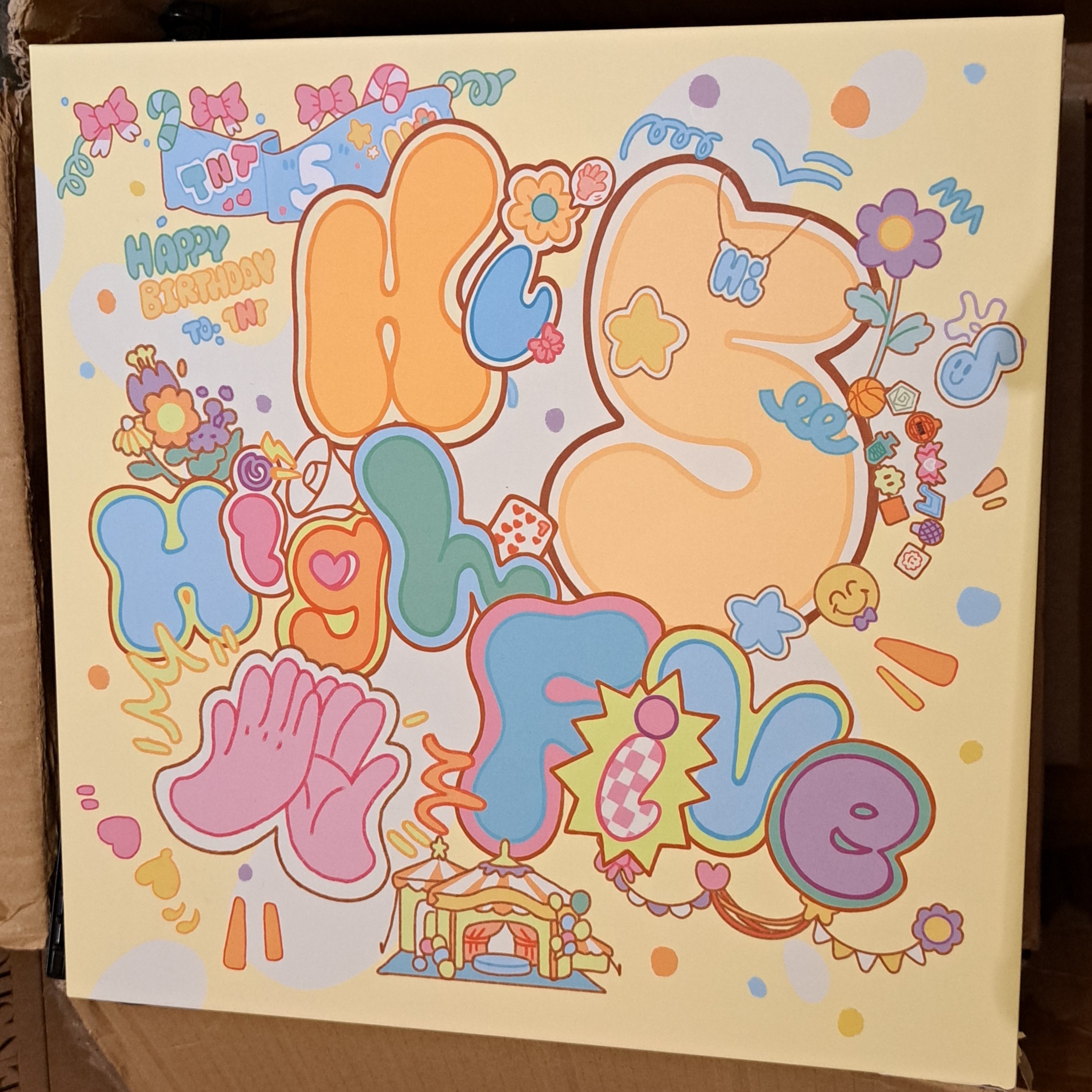 五周年生日無卡無手辦全套