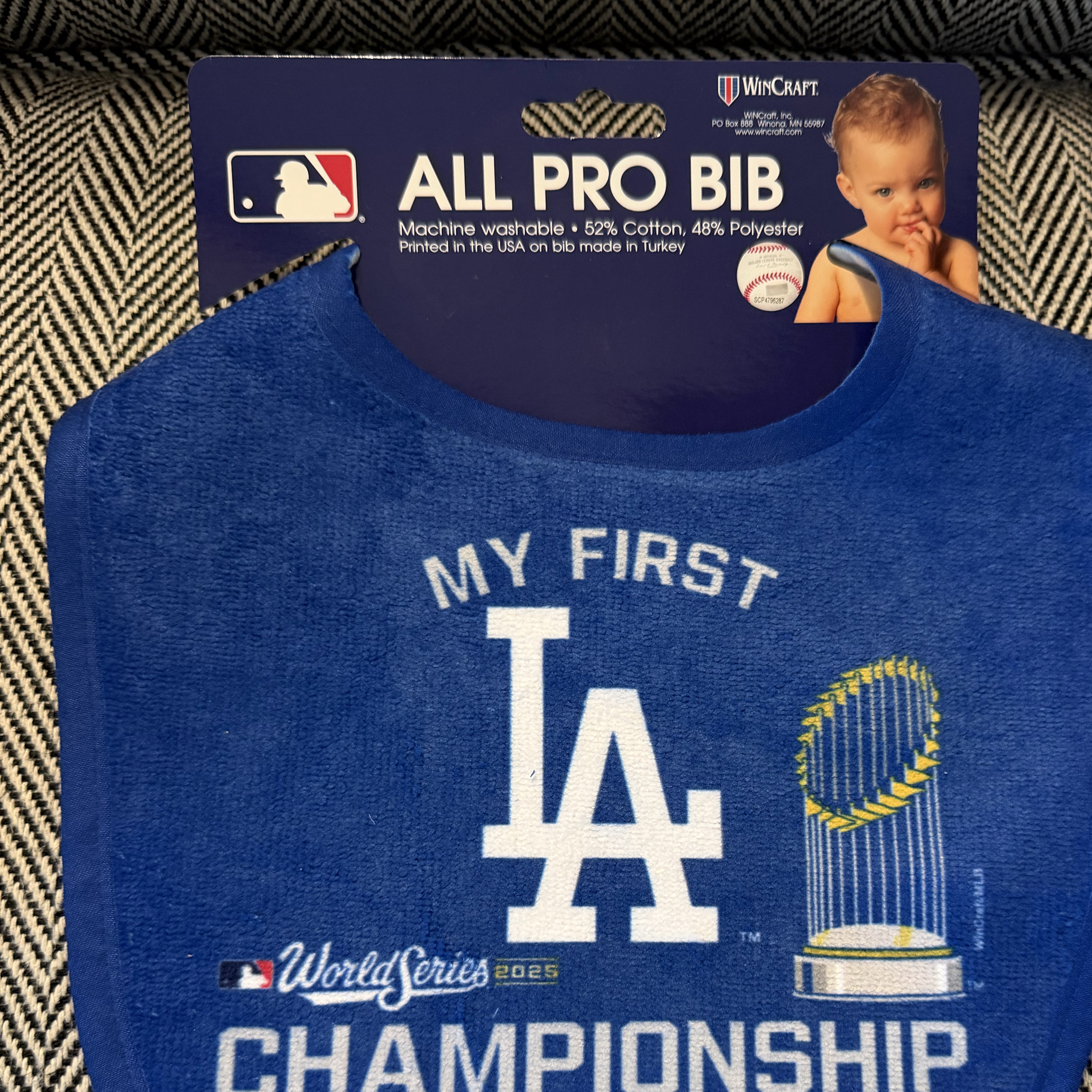 Dodgers pro bib
