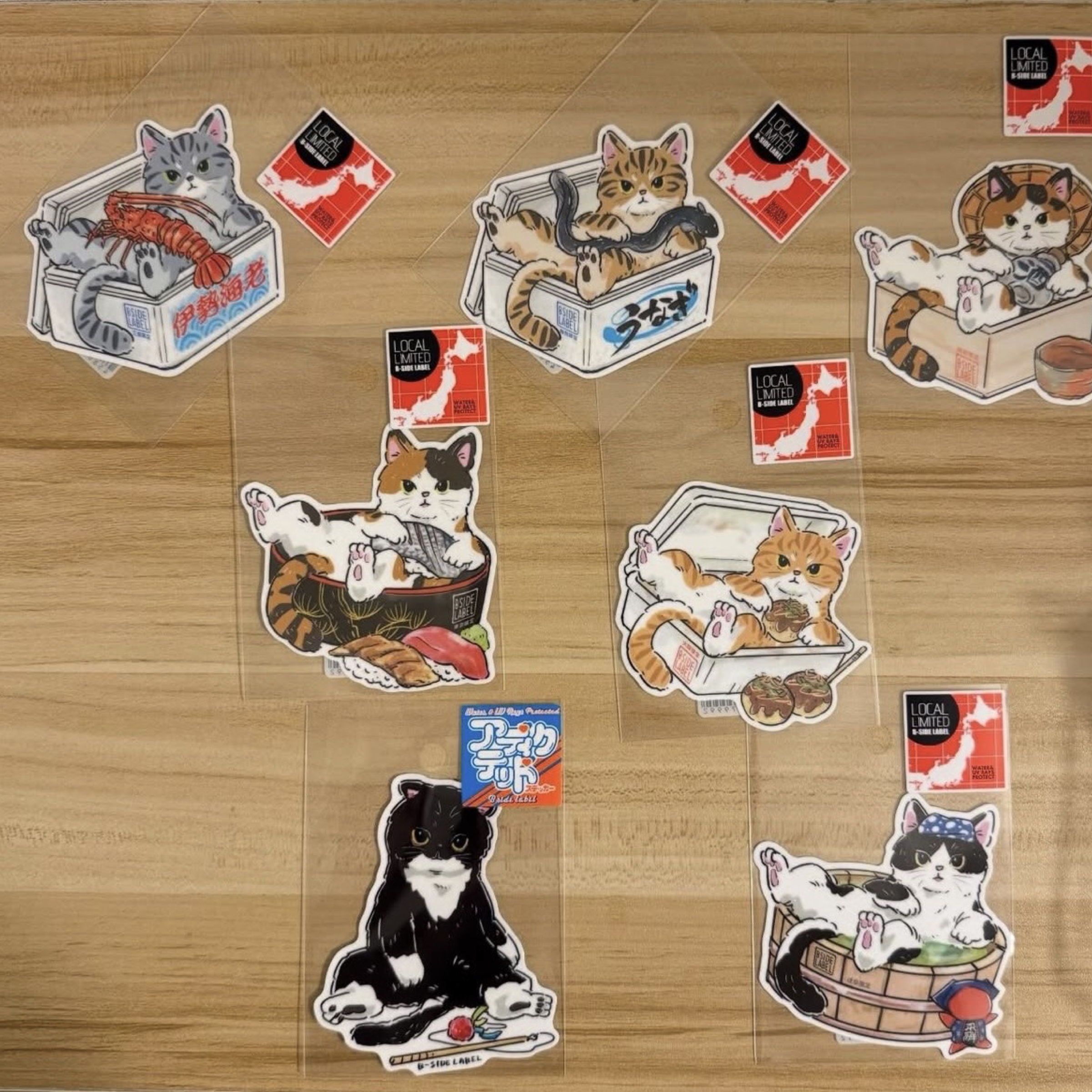 🇯🇵地區限定🐈食物貼紙