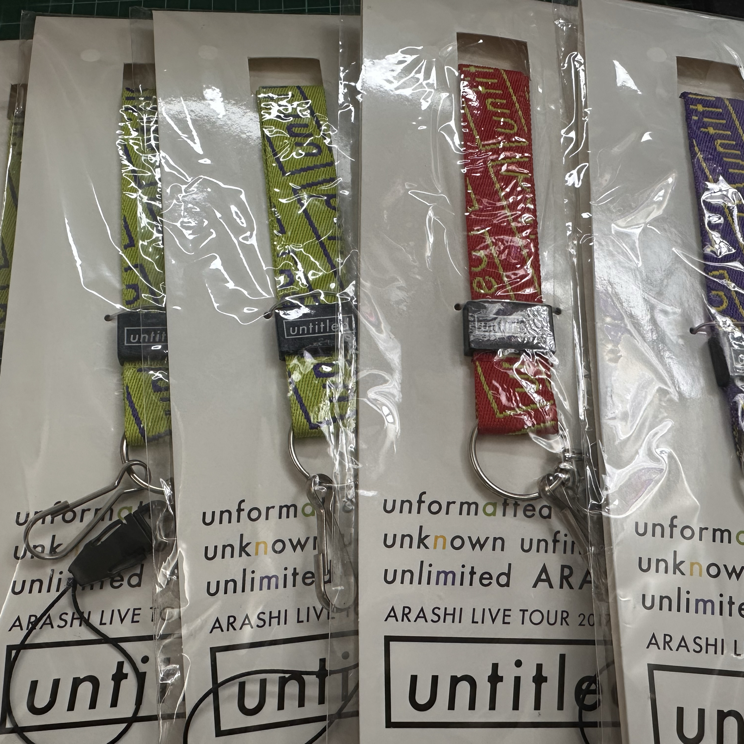 2017 untitled 會場限定頸掛繩