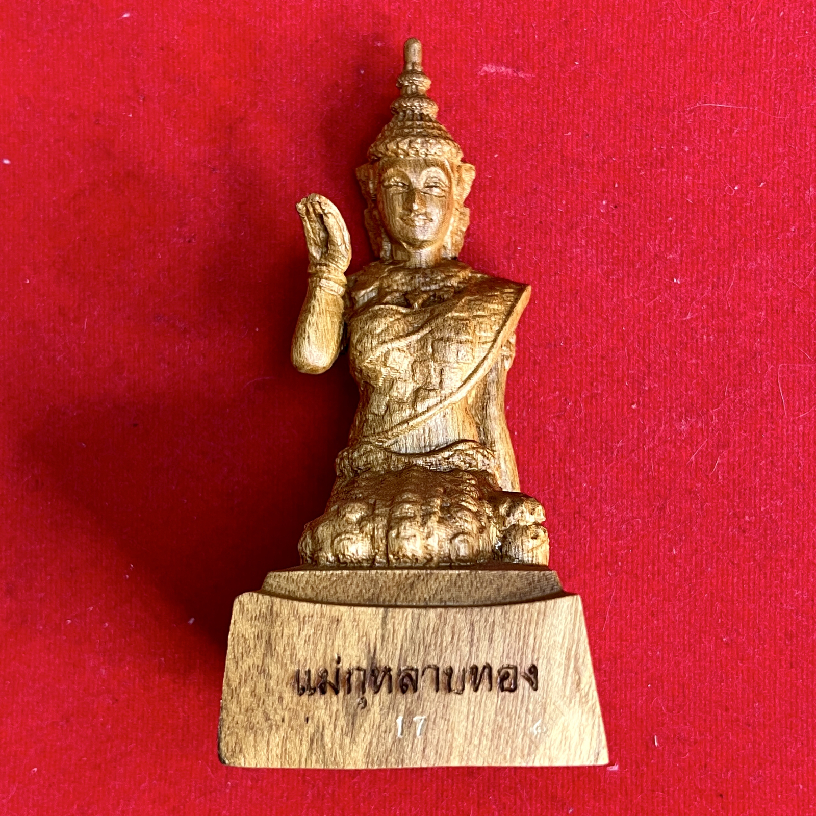 龍婆man 2568【木雕招財女神供尊】