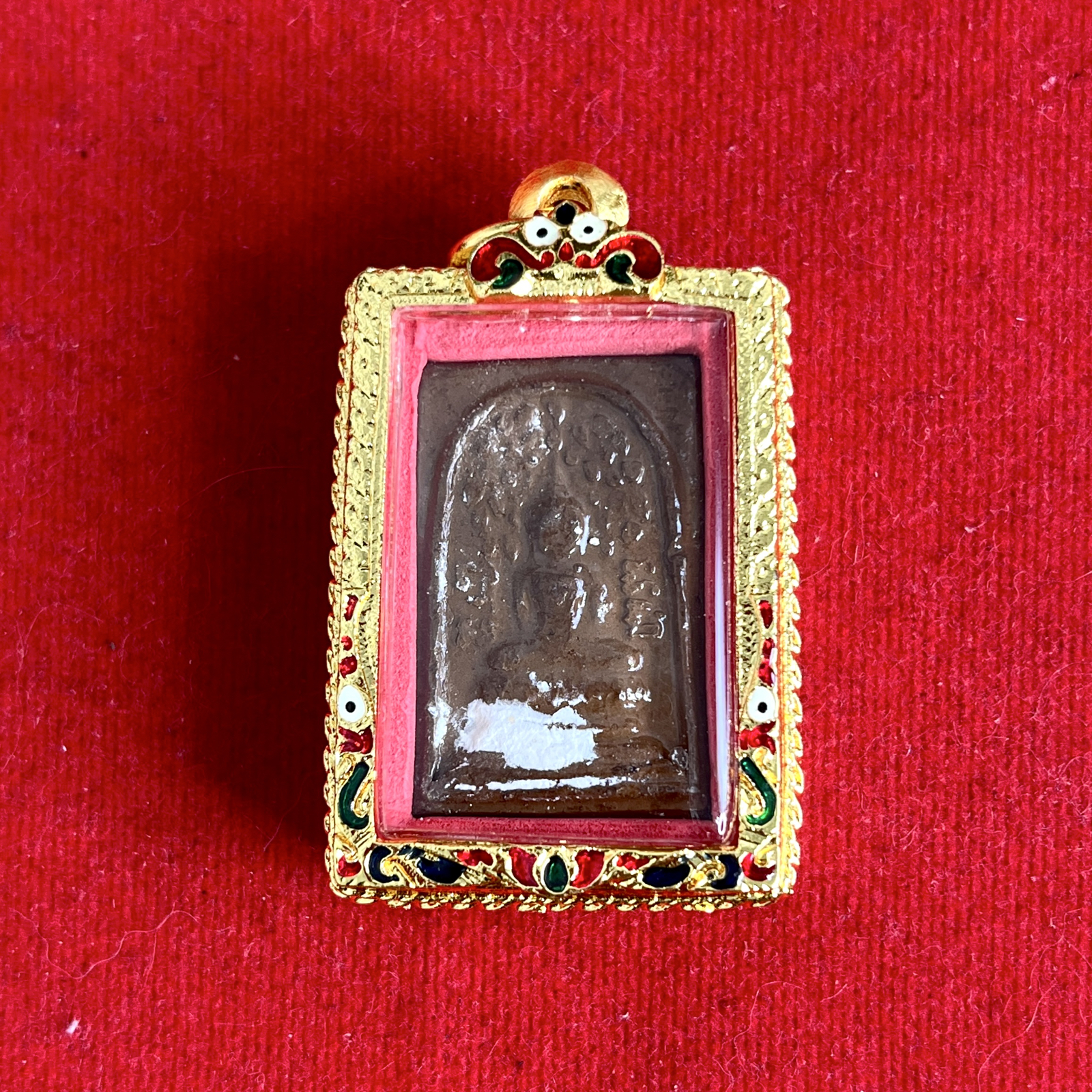 龍婆威噴2550「親簽菩提葉崇迪」