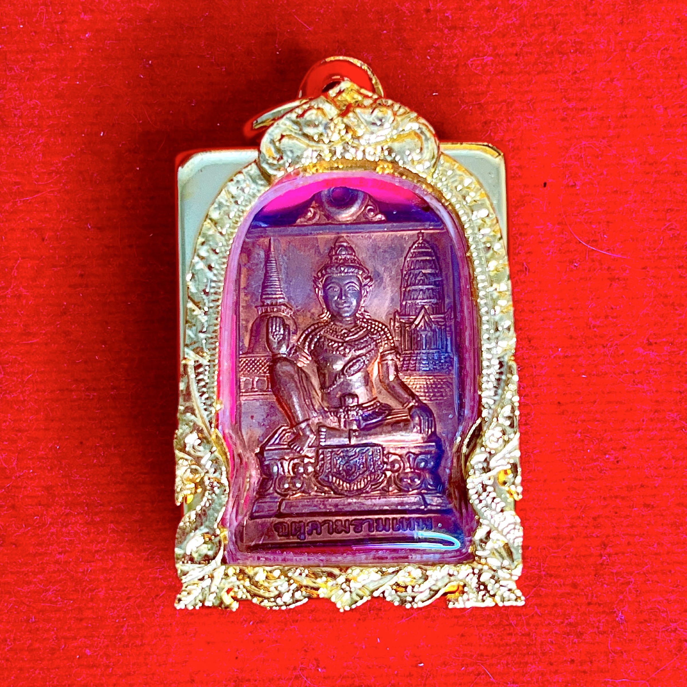 阿贊初2548「澤鍍金天神（親簽）」