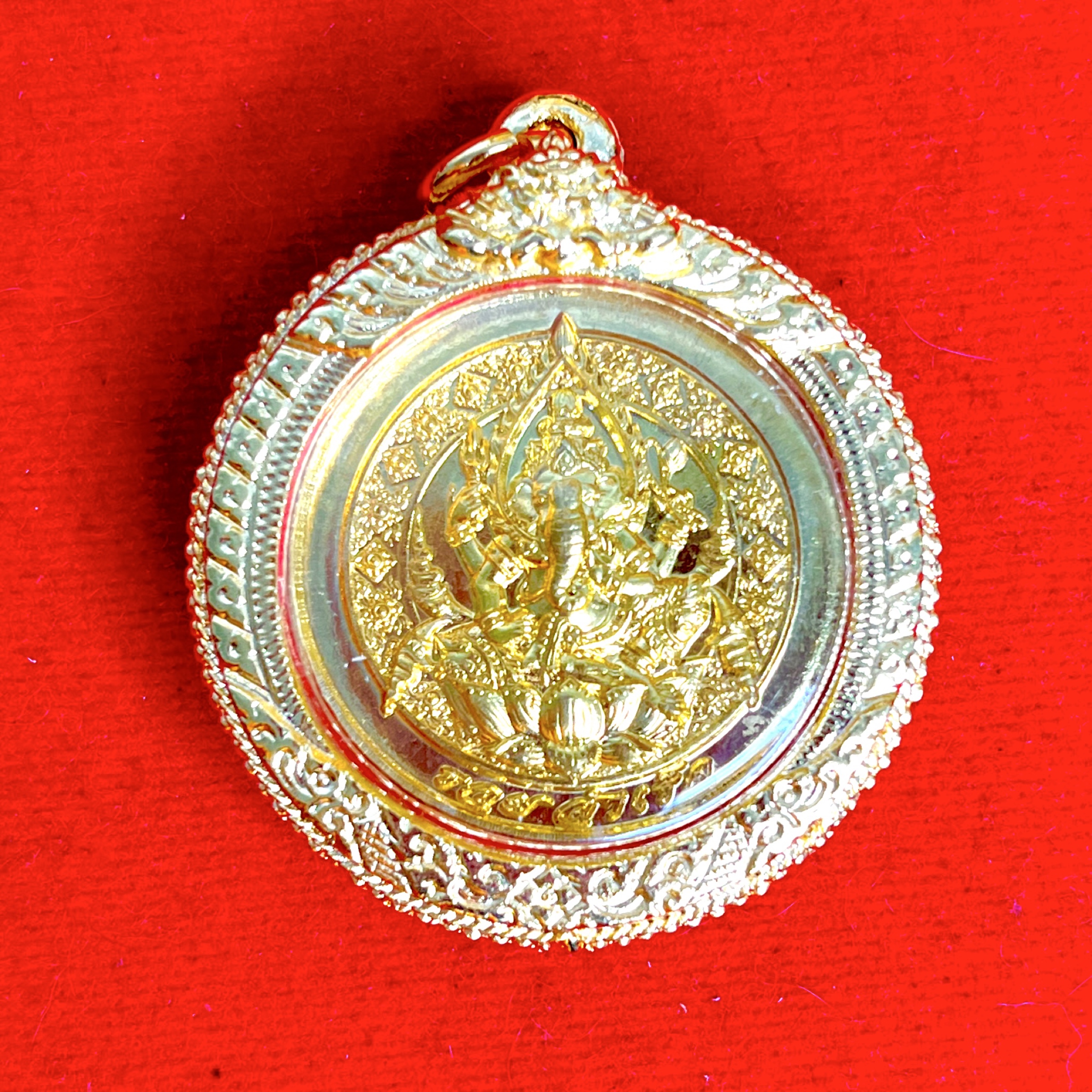 龍婆禪南2553「象神與帕納來天神（親簽+驗證卡）」