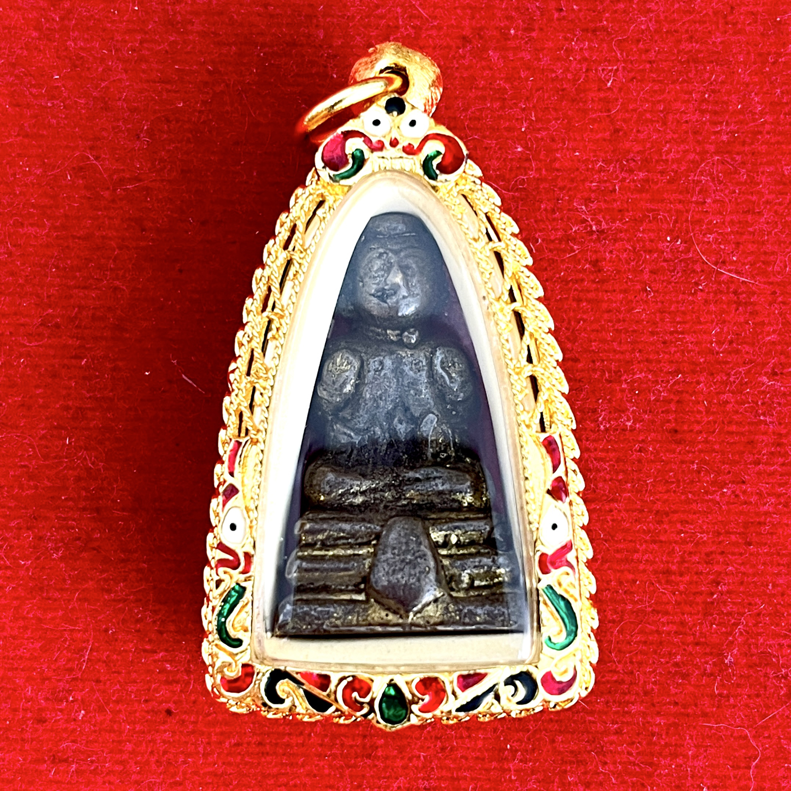 龍婆禪南2569「燒哈大哥頭古曼童（親簽）」