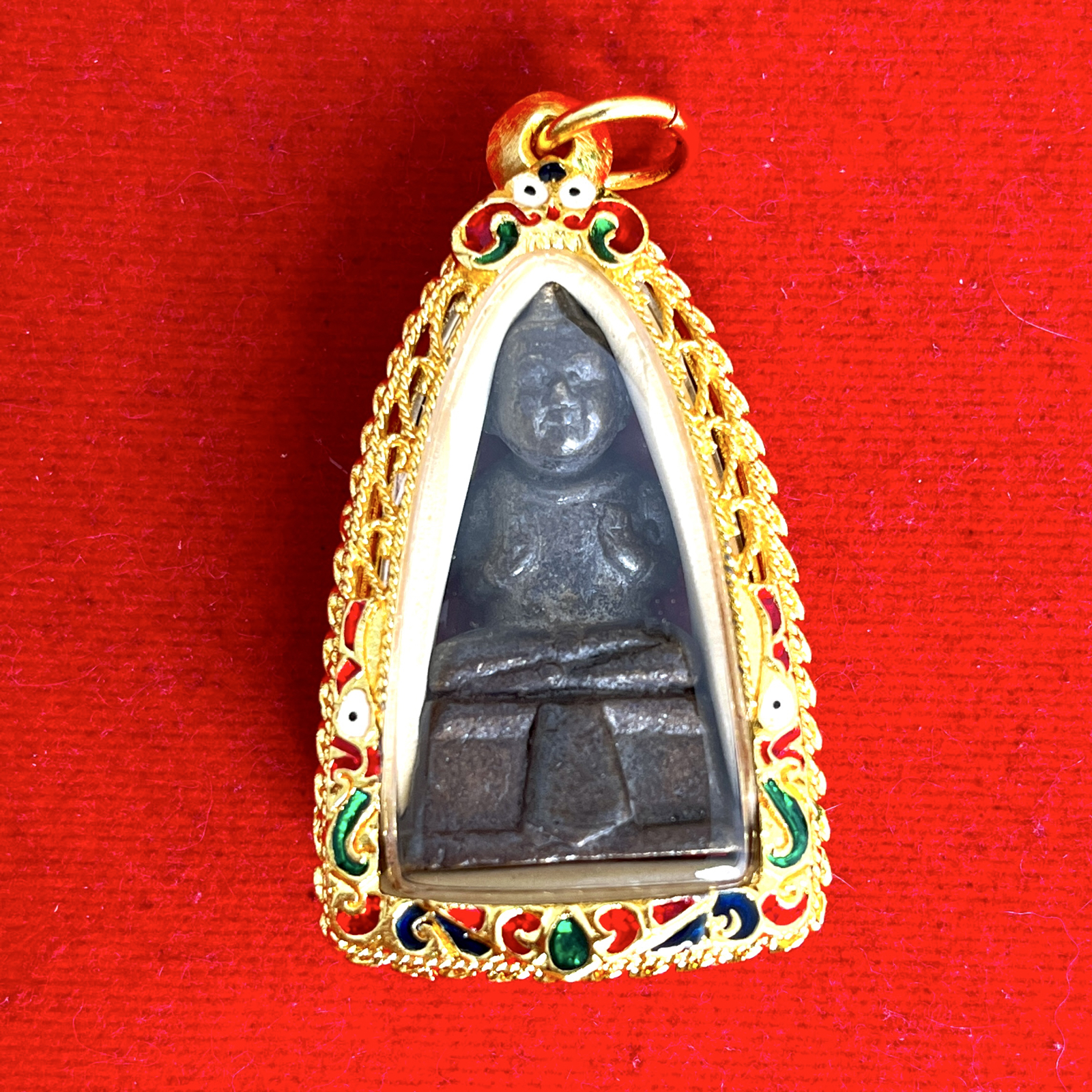 龍婆禪南2569「燒哈尖頭古曼童（親簽）」