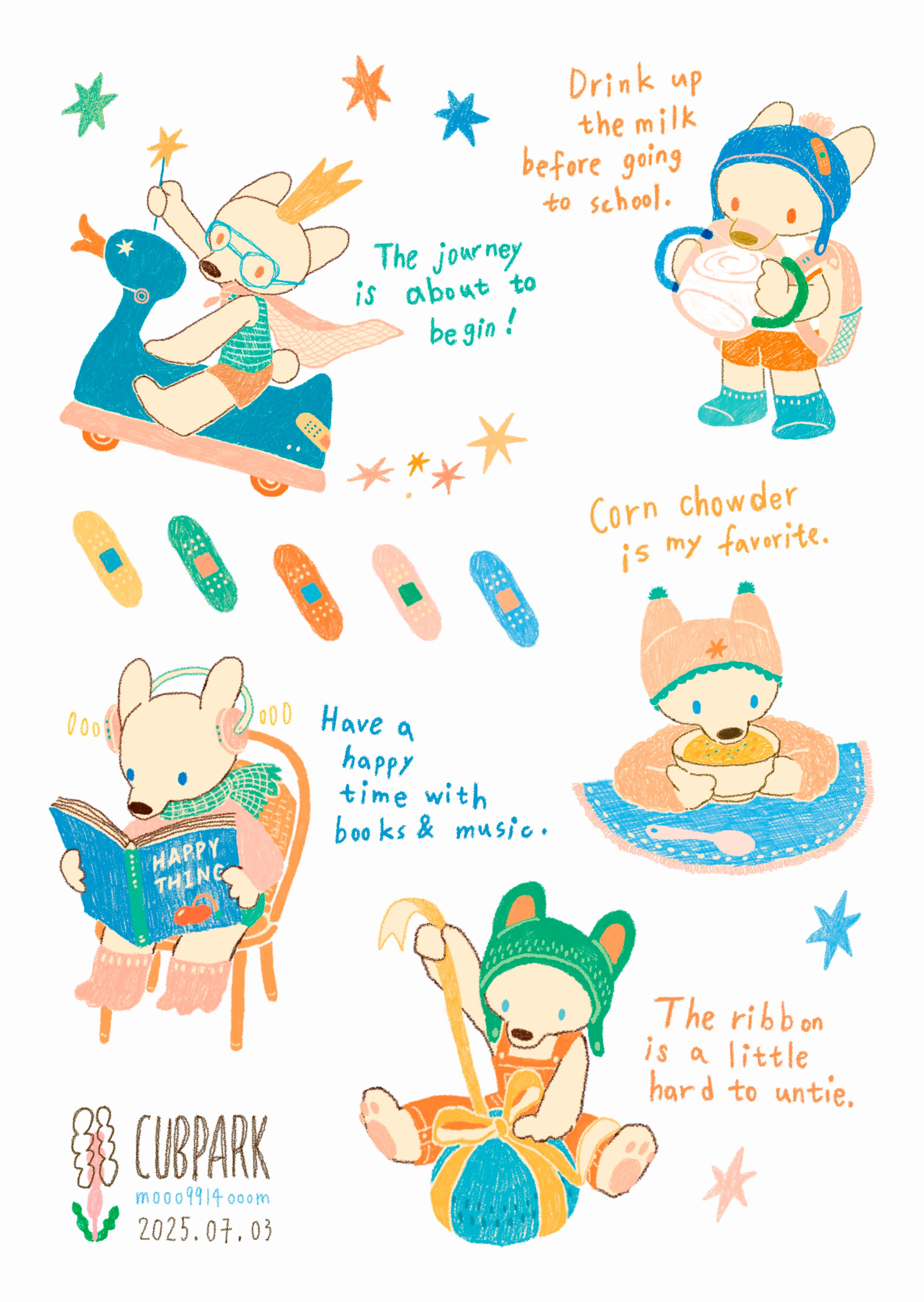 崽崽水晶貼紙✸林崽的陶