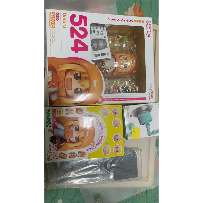 二手合售 好微笑 代理版 黏土人 小埋 表情 干物妹 臉部替換用 GSC