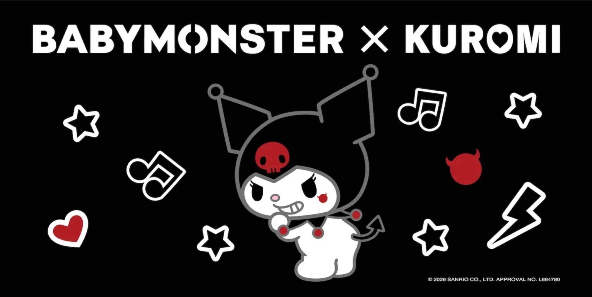 BABYMONSTER×KUROMI[小物]