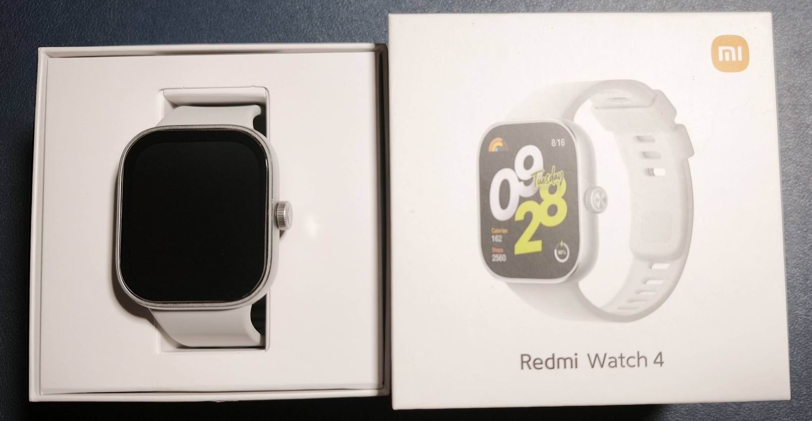 小米Redmi Watch 4 銀雪白