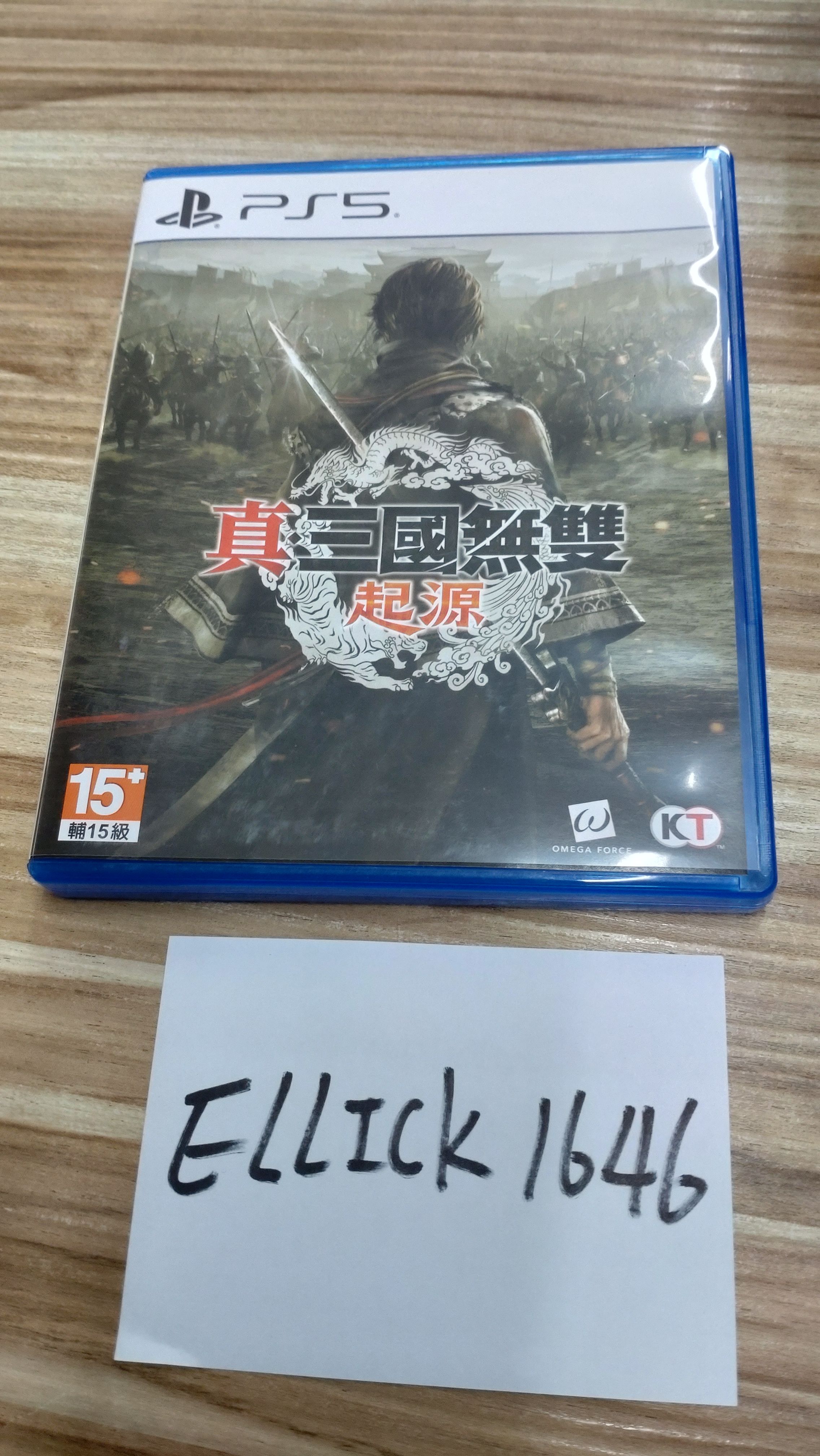 三國無雙：起源 二手 中文版