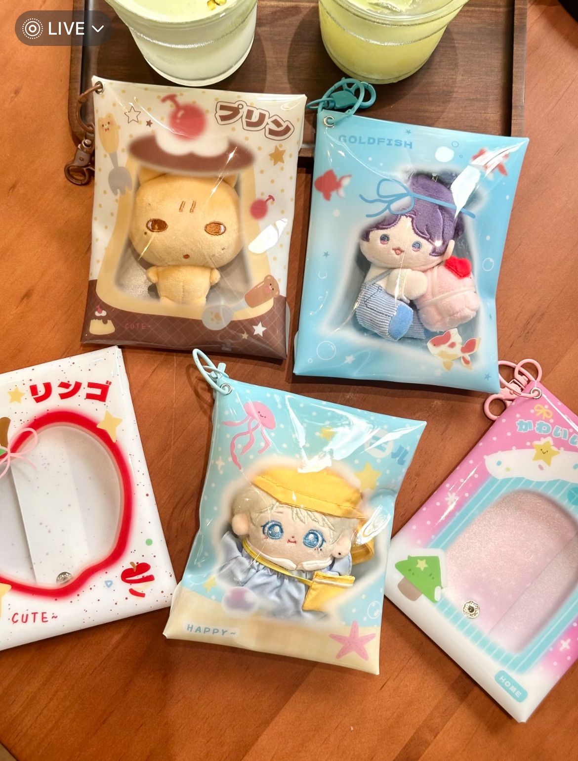 【現貨】手繪枕頭盒日系娃包10cm