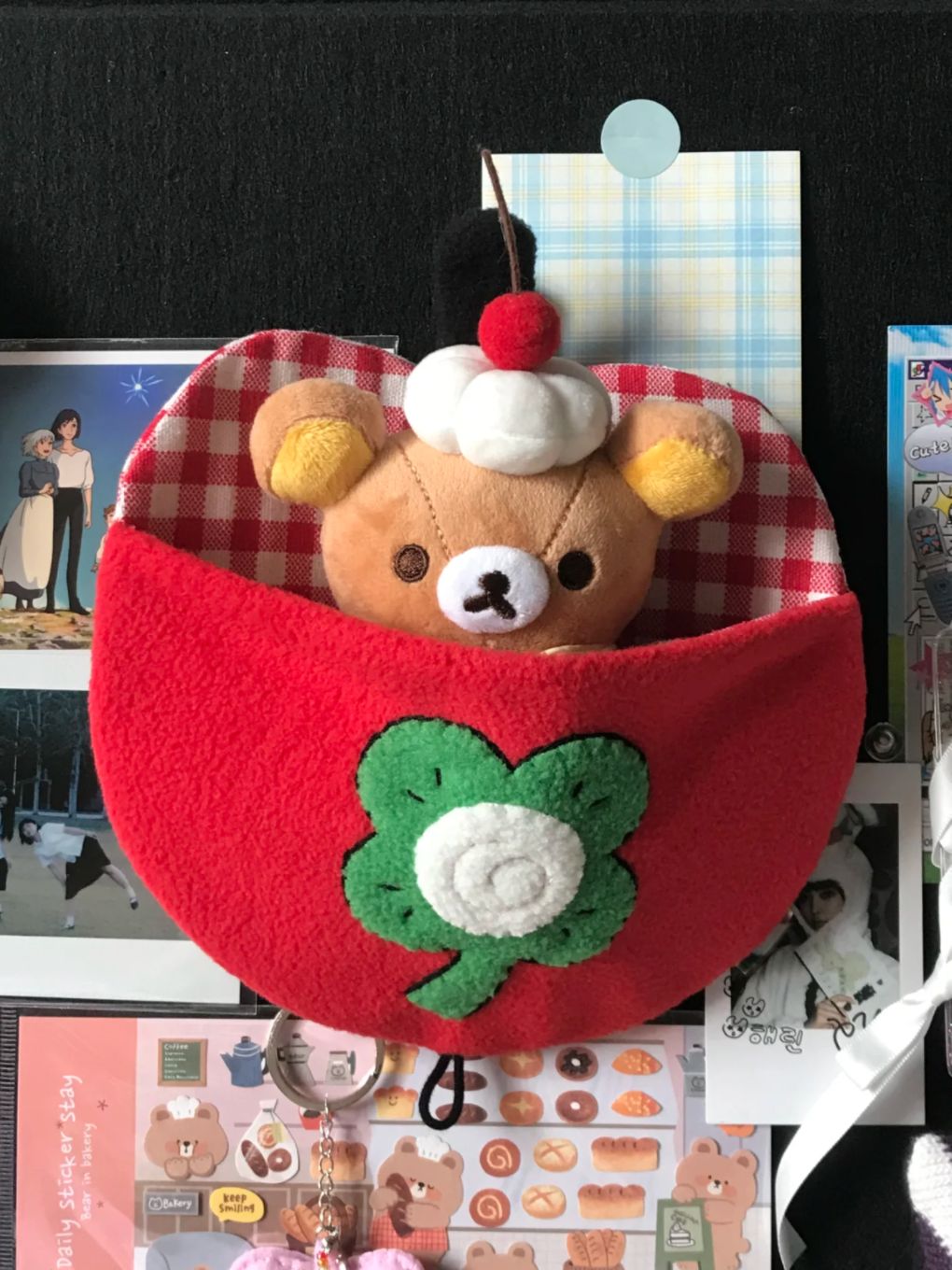 【現貨】掛牆蘋果娃娃睡袋💤3件套🍎