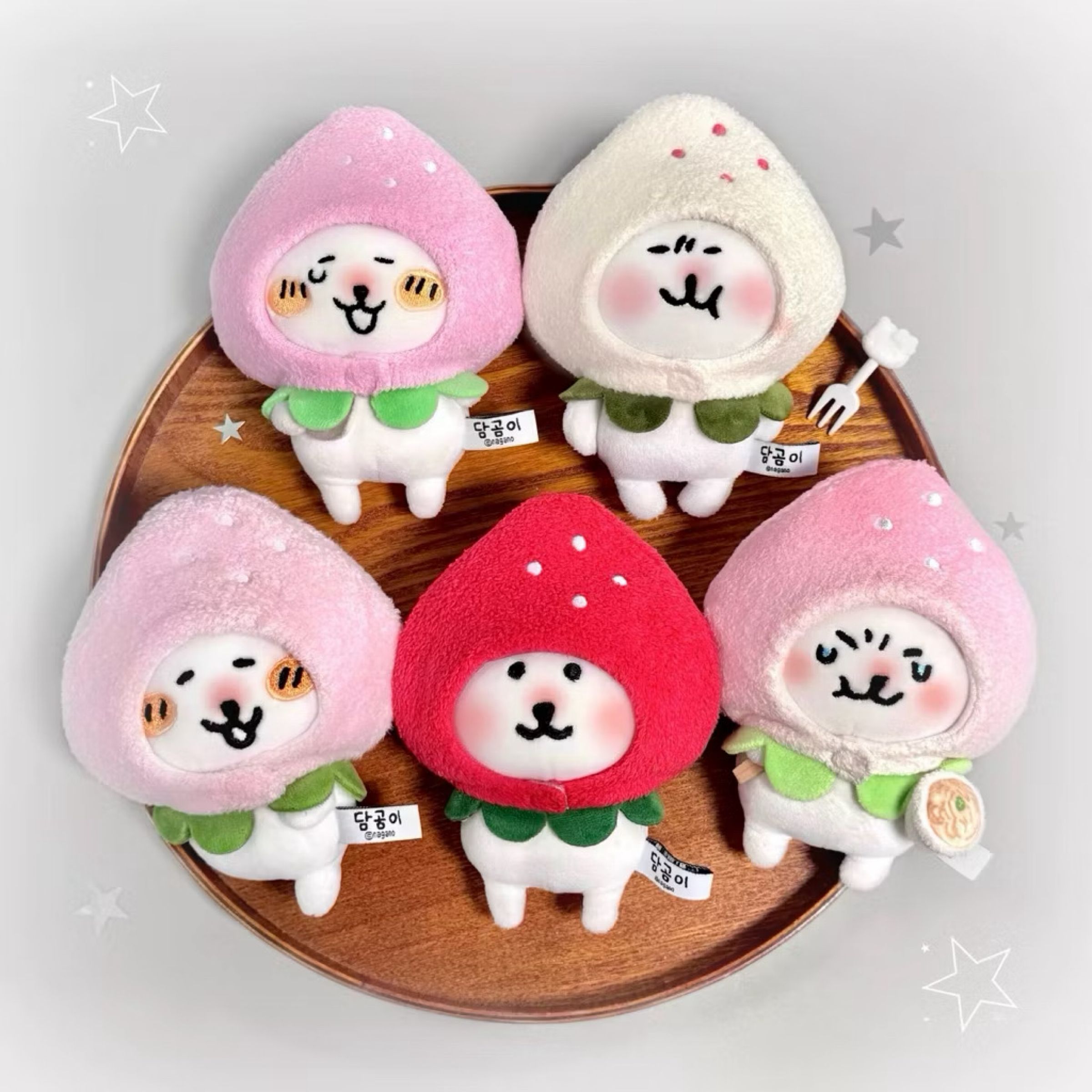 【現貨】5色！草莓頭套🍓10cm